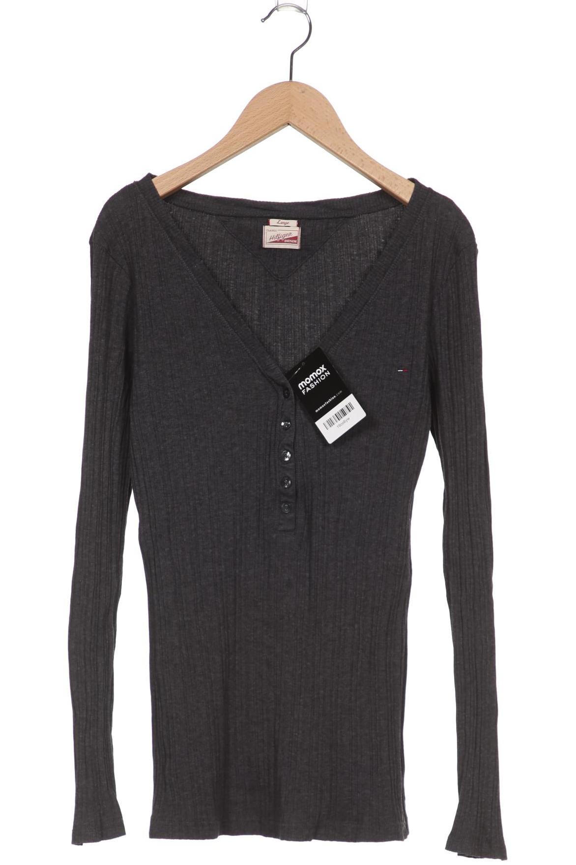 

HILFIGER DENIM Damen Langarmshirt, grau
