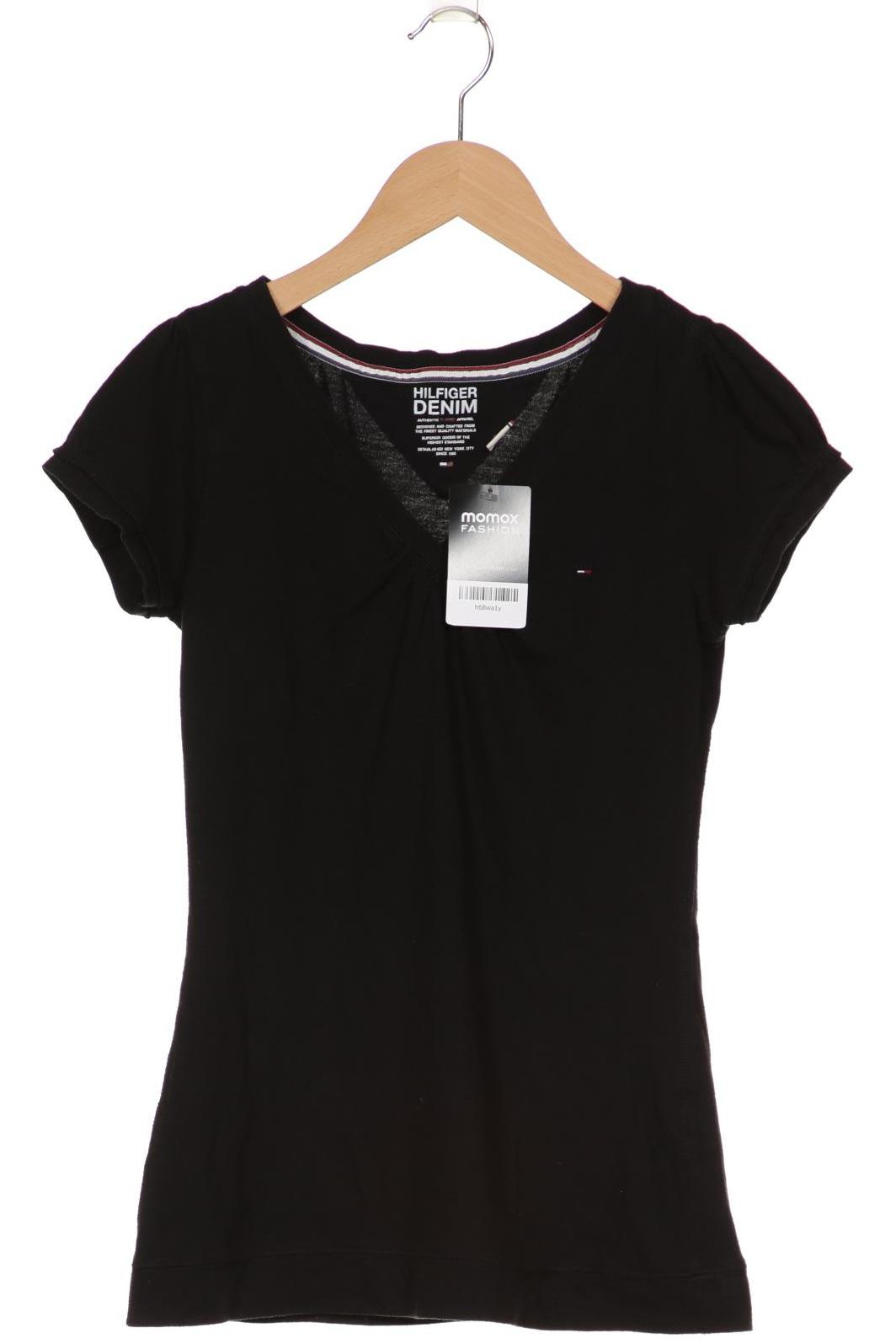 

HILFIGER DENIM Damen T-Shirt, schwarz