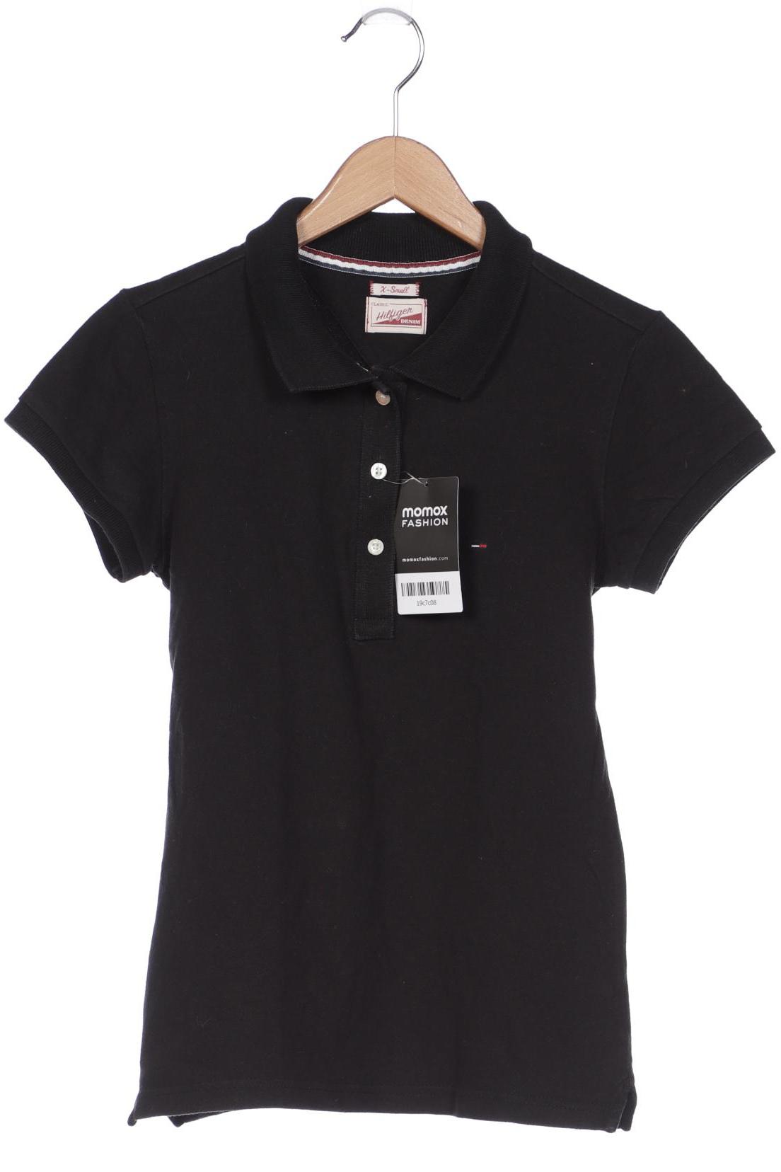 

Hilfiger Denim Damen Poloshirt, schwarz, Gr. 34