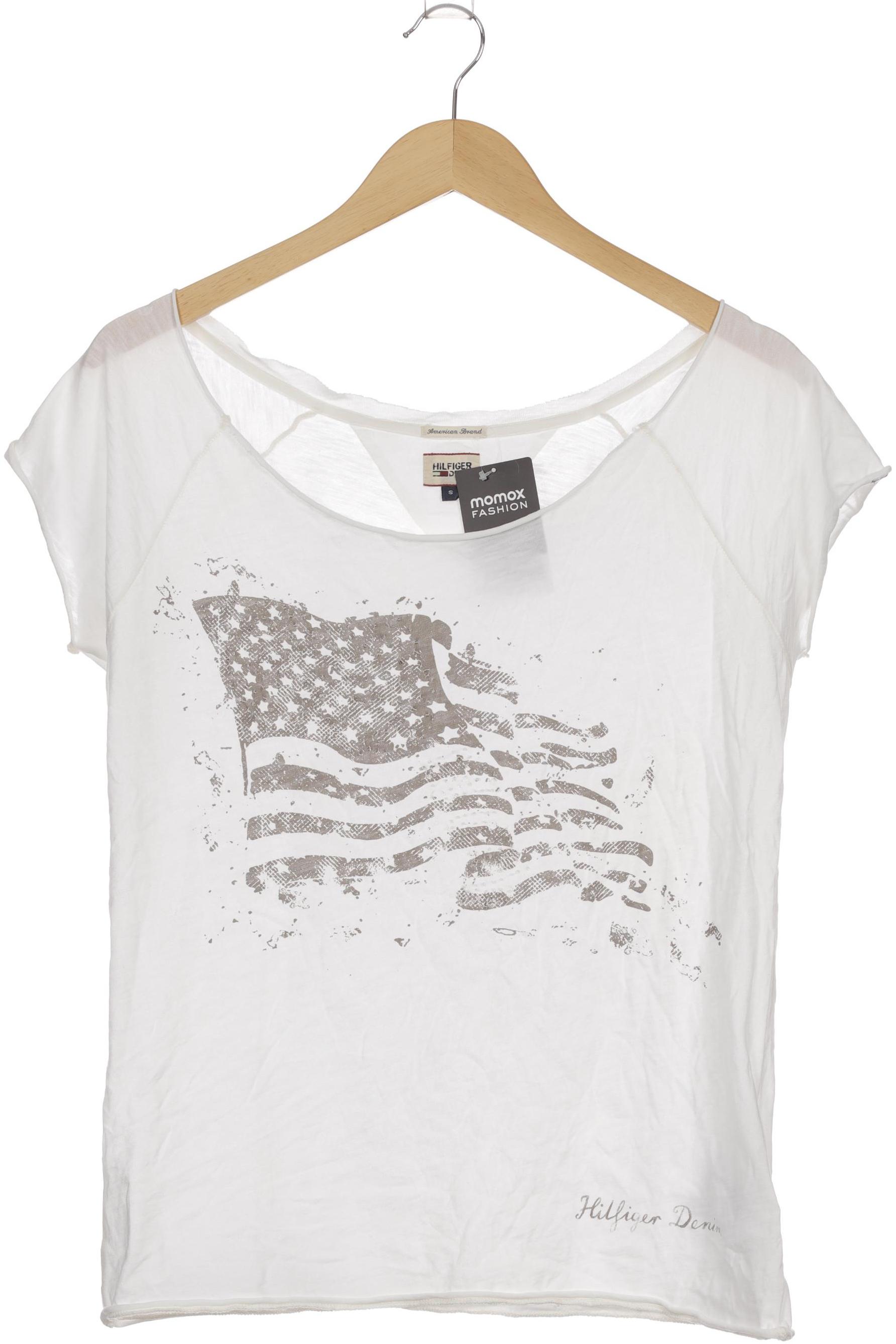 

Hilfiger Denim Damen T-Shirt, weiß, Gr. 36