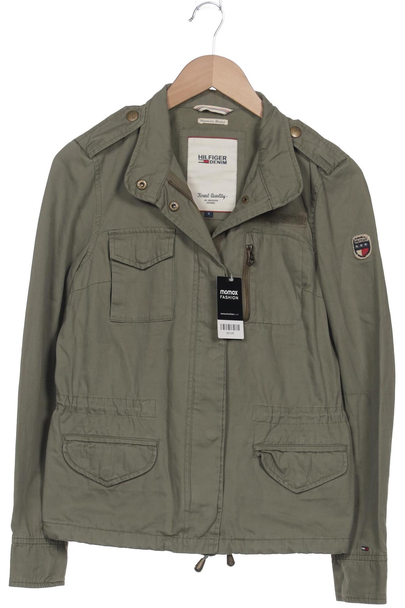 

Hilfiger Denim Damen Jacke, grün, Gr. 36