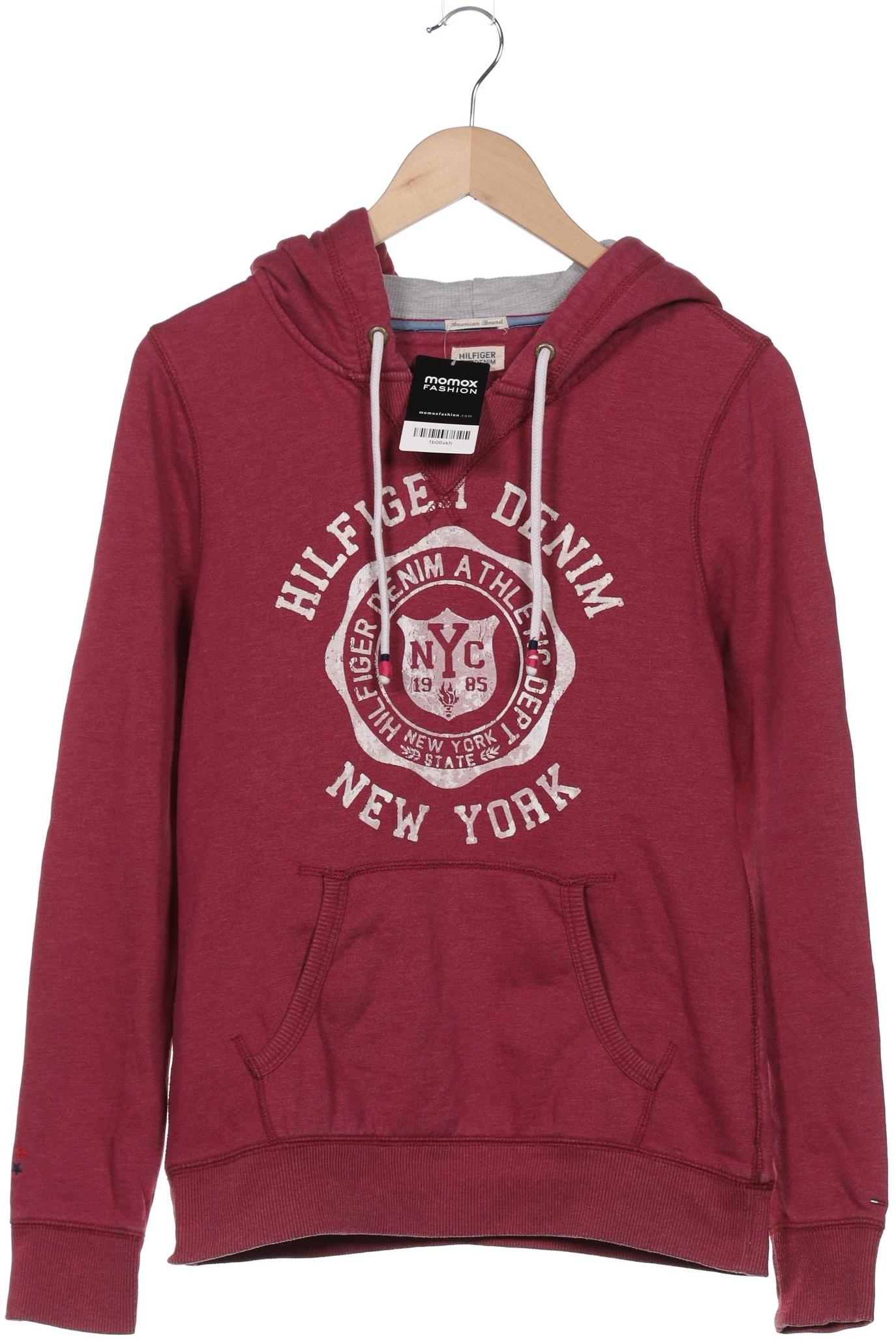 

Hilfiger Denim Damen Kapuzenpullover, bordeaux, Gr. 38