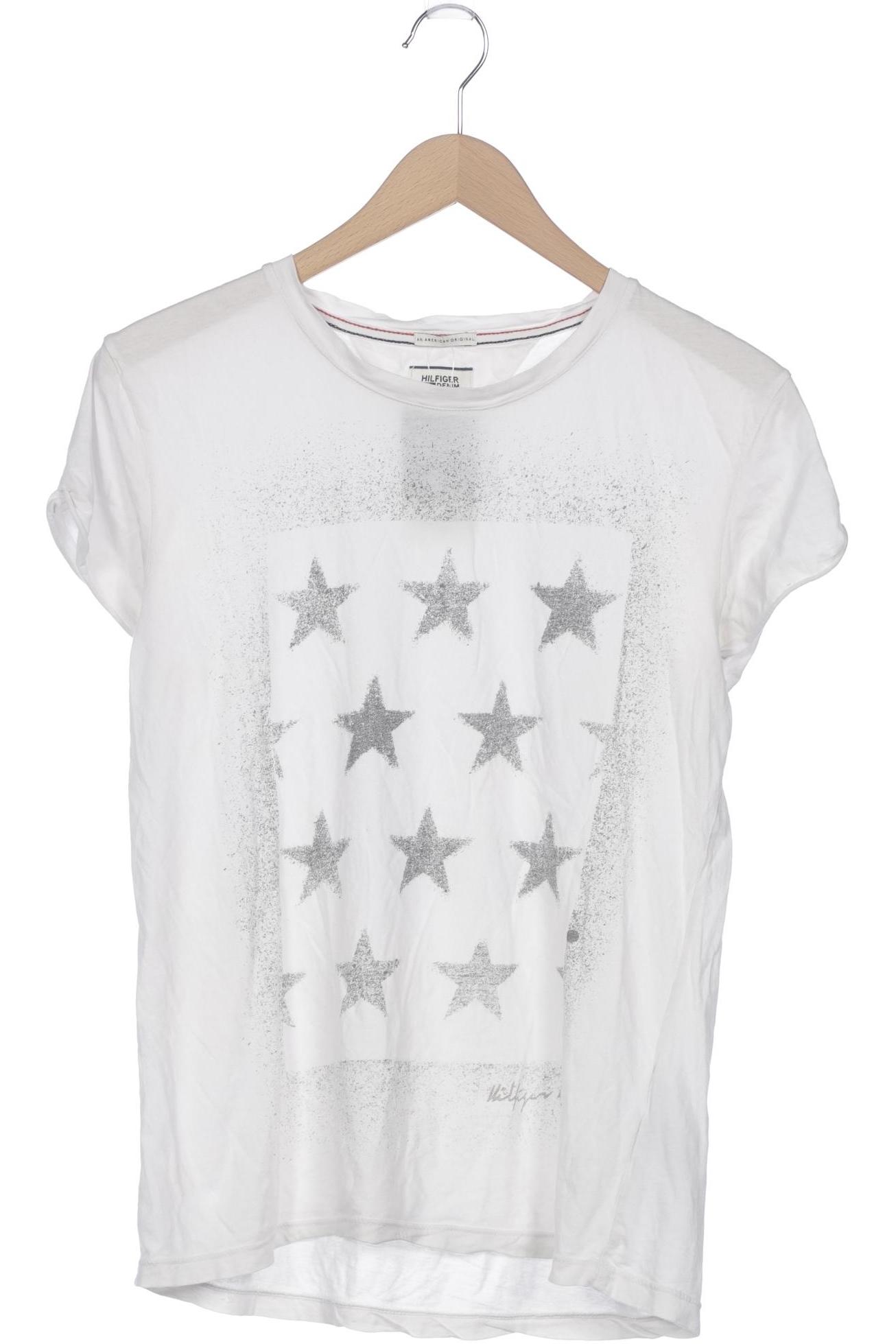 

Hilfiger Denim Damen T-Shirt, weiß, Gr. 36