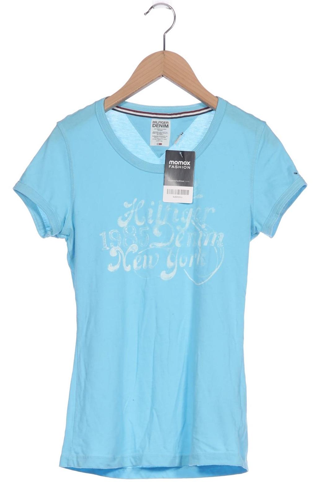 

Hilfiger Denim Damen T-Shirt, hellblau, Gr. 36