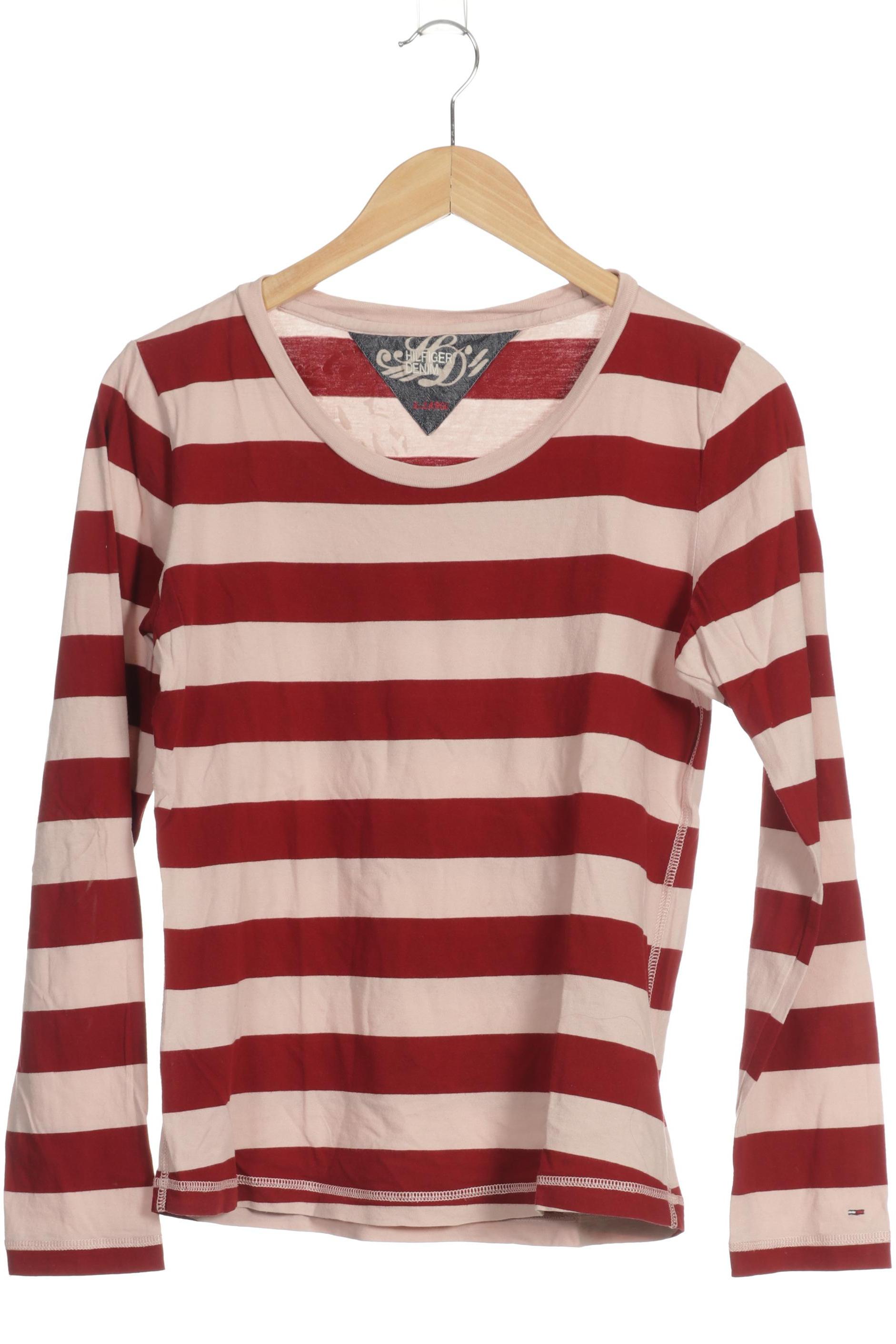 

Hilfiger Denim Damen Langarmshirt, rot, Gr. 42