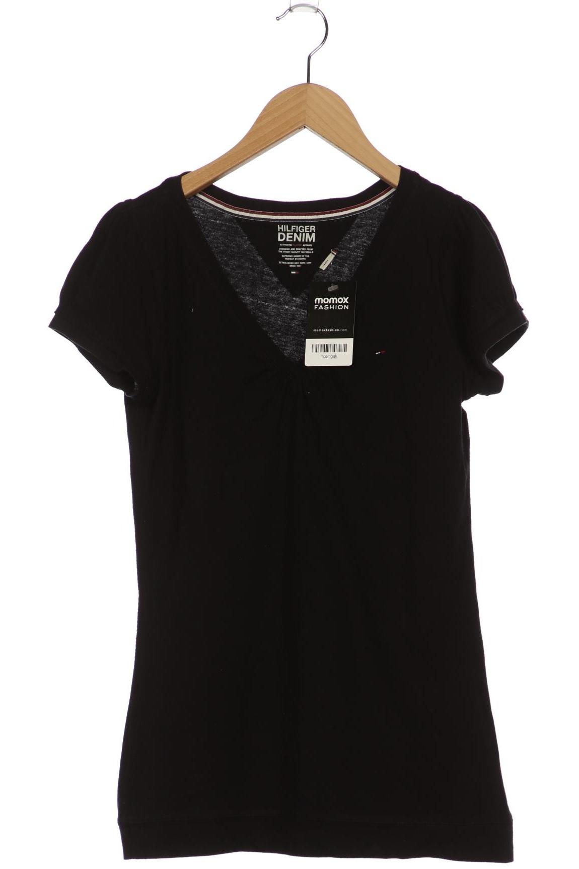 

Hilfiger Denim Damen T-Shirt, schwarz, Gr. 42