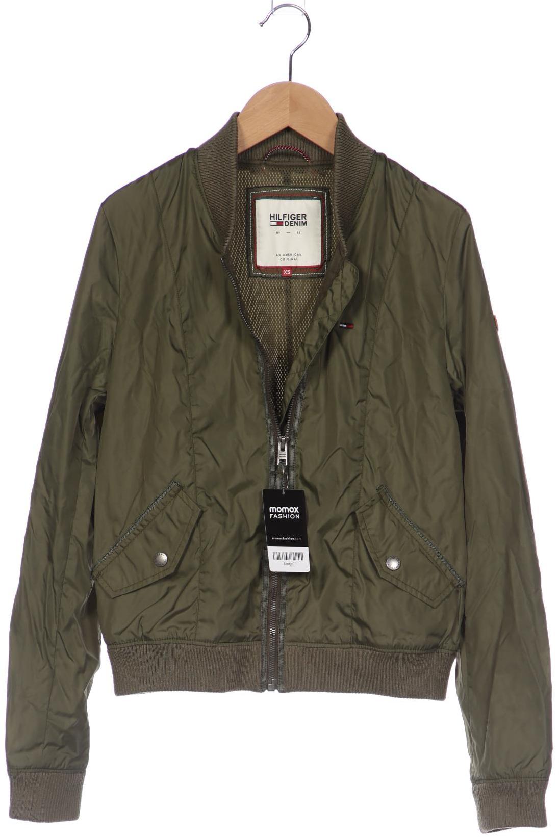 

Hilfiger Denim Damen Jacke, grün, Gr. 34