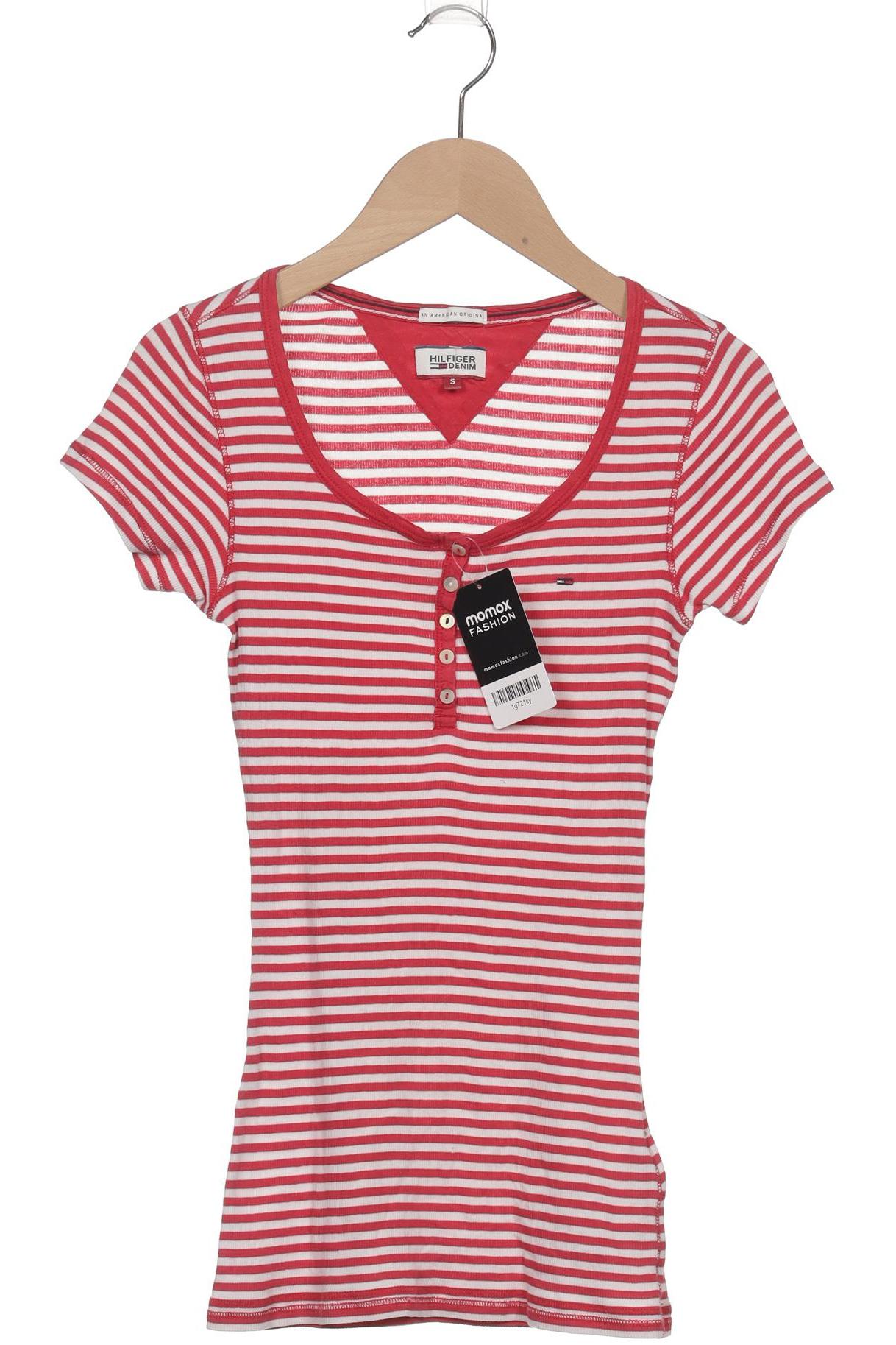 

Hilfiger Denim Damen T-Shirt, rot, Gr. 36