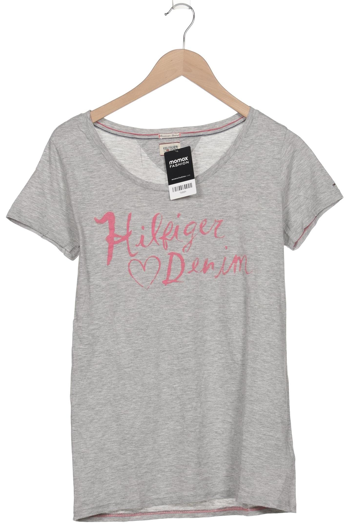 

Hilfiger Denim Damen T-Shirt, grau, Gr. 44