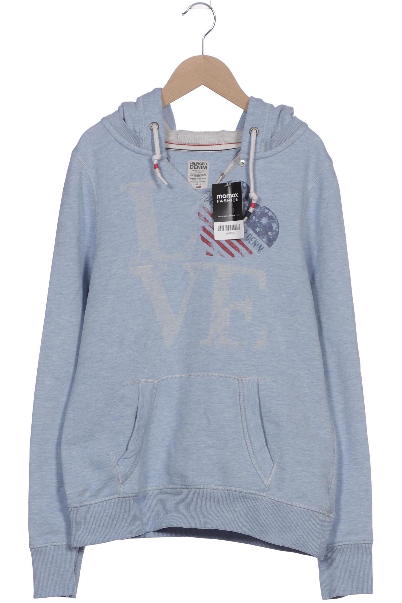

Hilfiger Denim Damen Kapuzenpullover, blau, Gr. 42