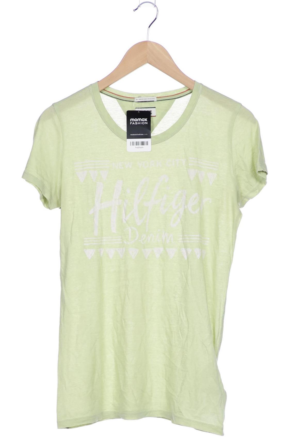 

Hilfiger Denim Damen T-Shirt, hellgrün, Gr. 44