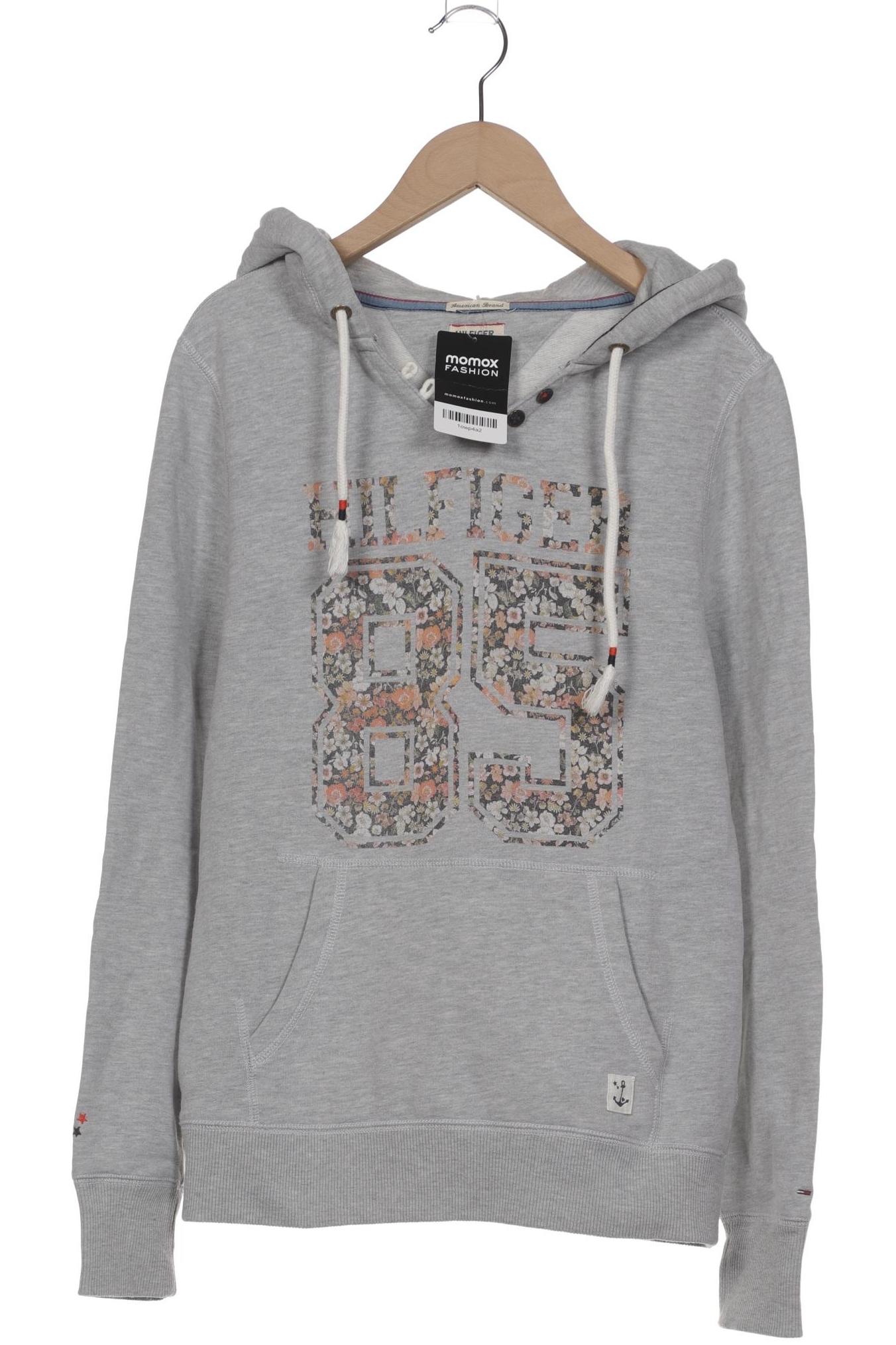 

Hilfiger Denim Damen Kapuzenpullover, grau, Gr. 38