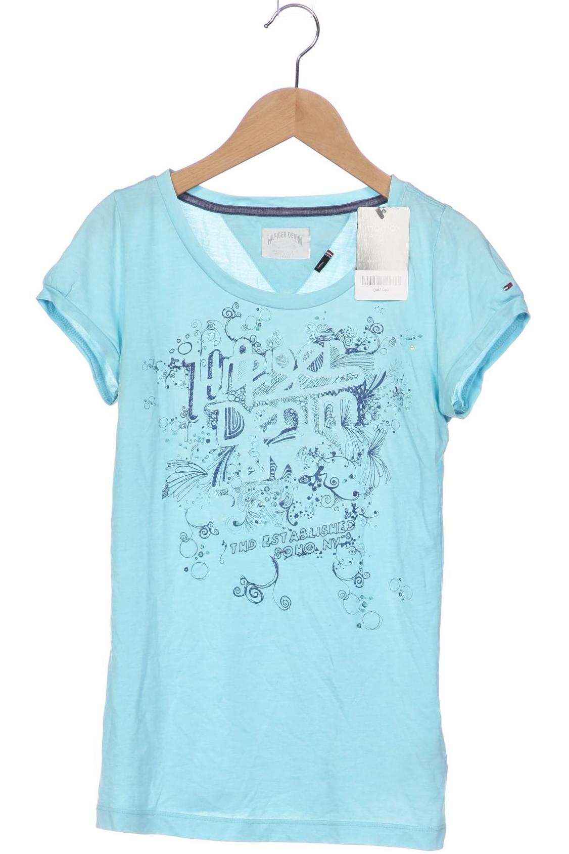 

Hilfiger Denim Damen T-Shirt, blau, Gr. 36