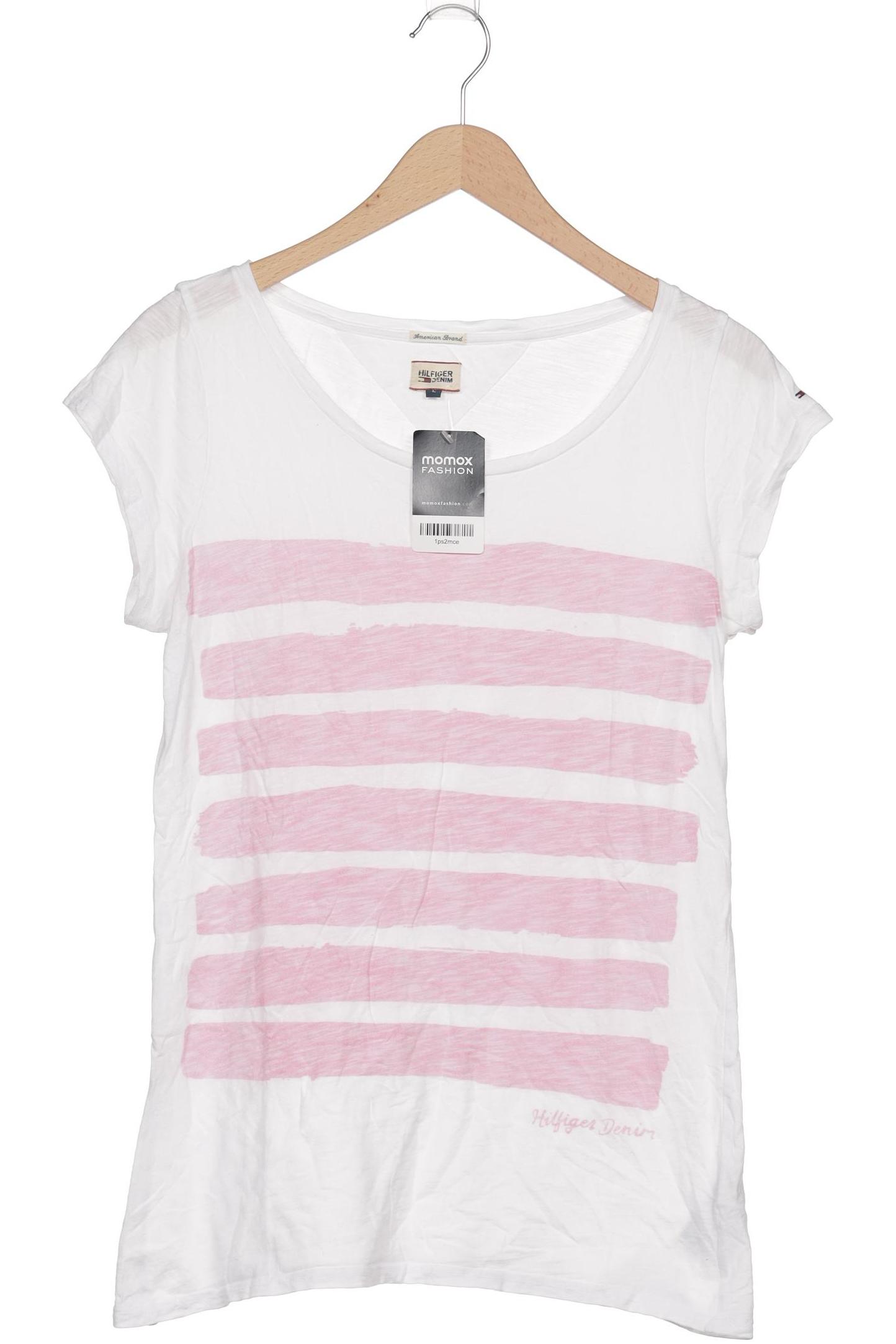 

Hilfiger Denim Damen T-Shirt, weiß, Gr. 42