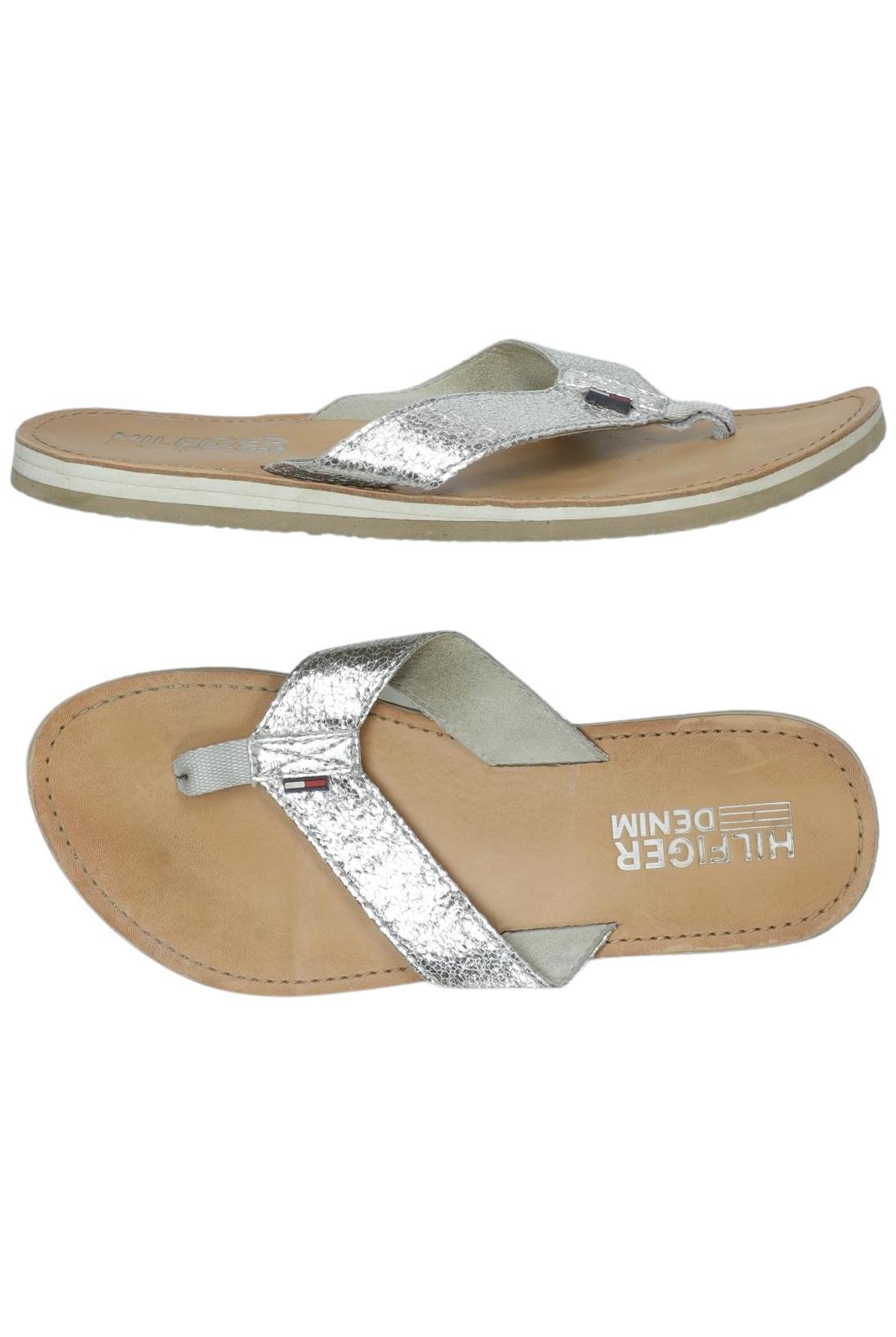 

Hilfiger Denim Damen Sandale, silber, Gr. 35