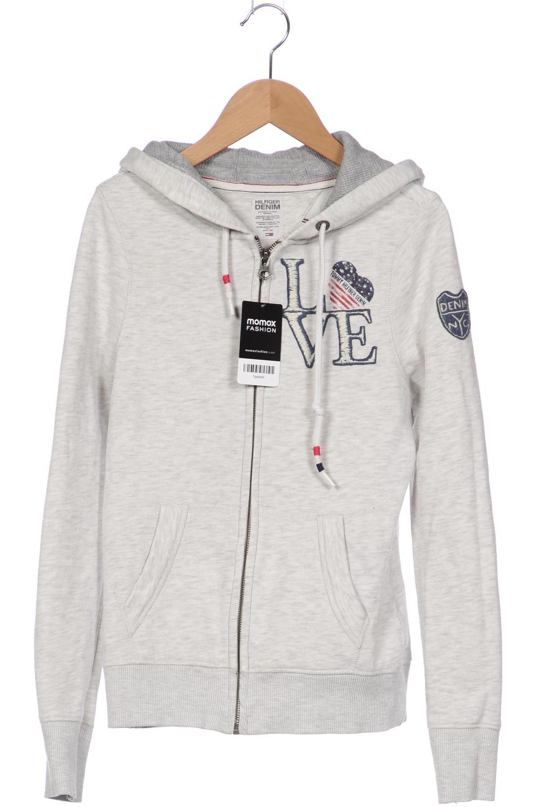 

Hilfiger Denim Damen Kapuzenpullover, grau, Gr. 34