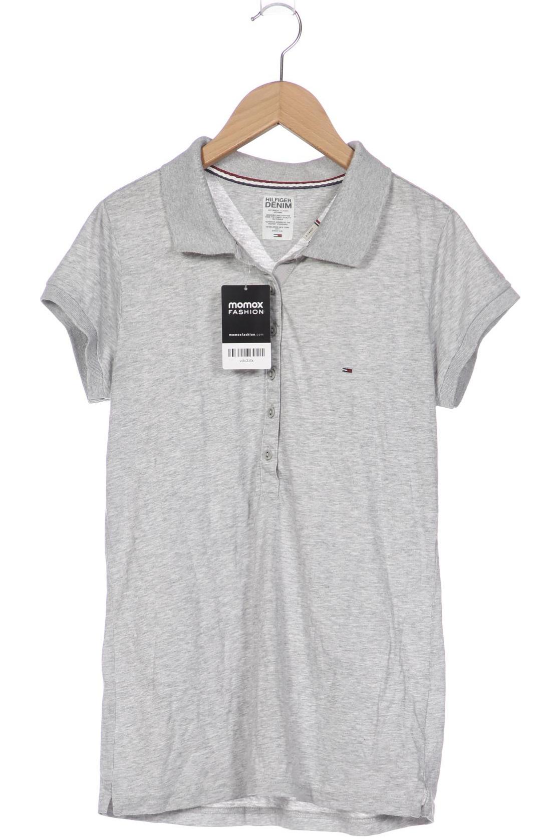 

HILFIGER DENIM Damen Poloshirt, grau