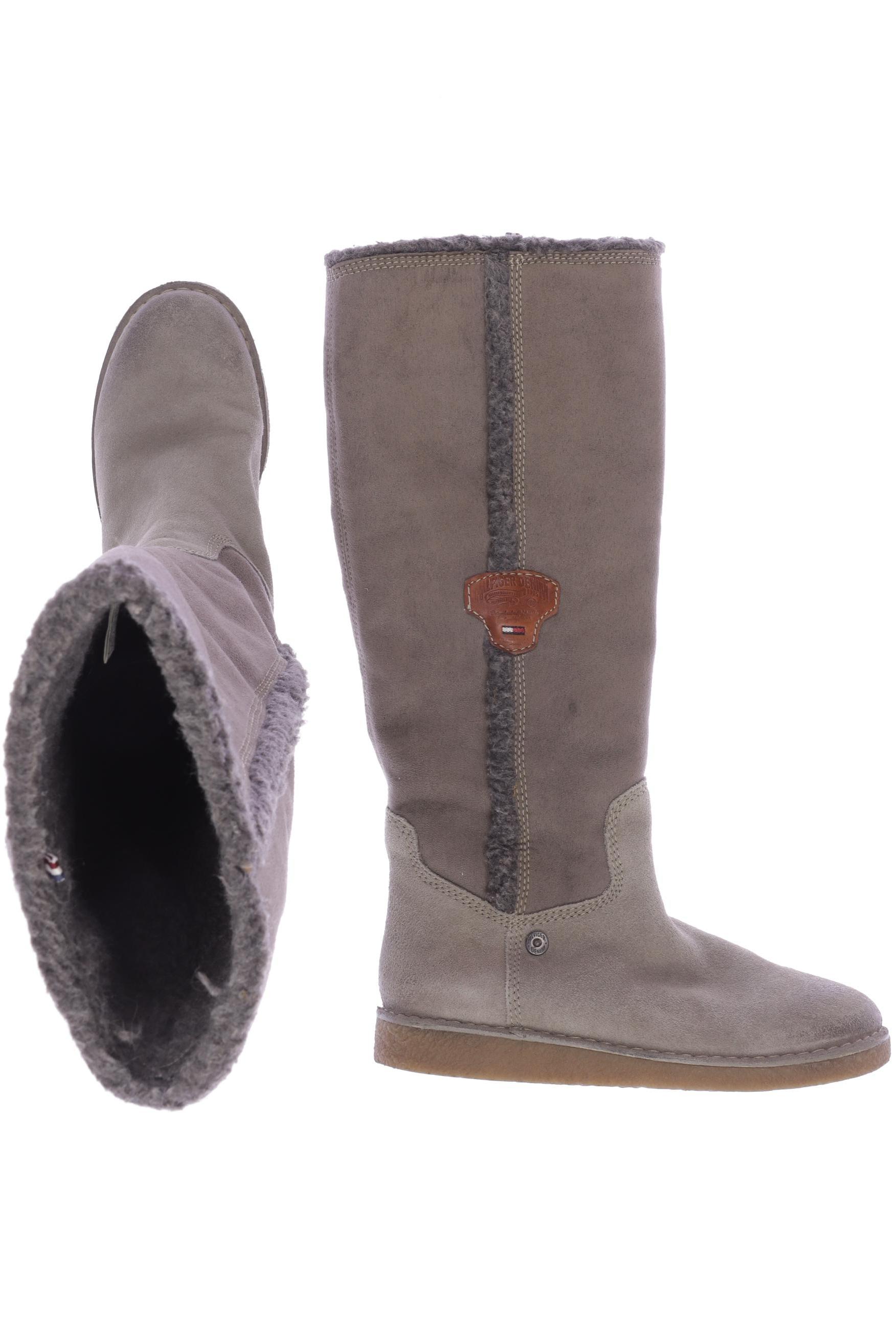 

Hilfiger Denim Damen Stiefel, grau, Gr. 37