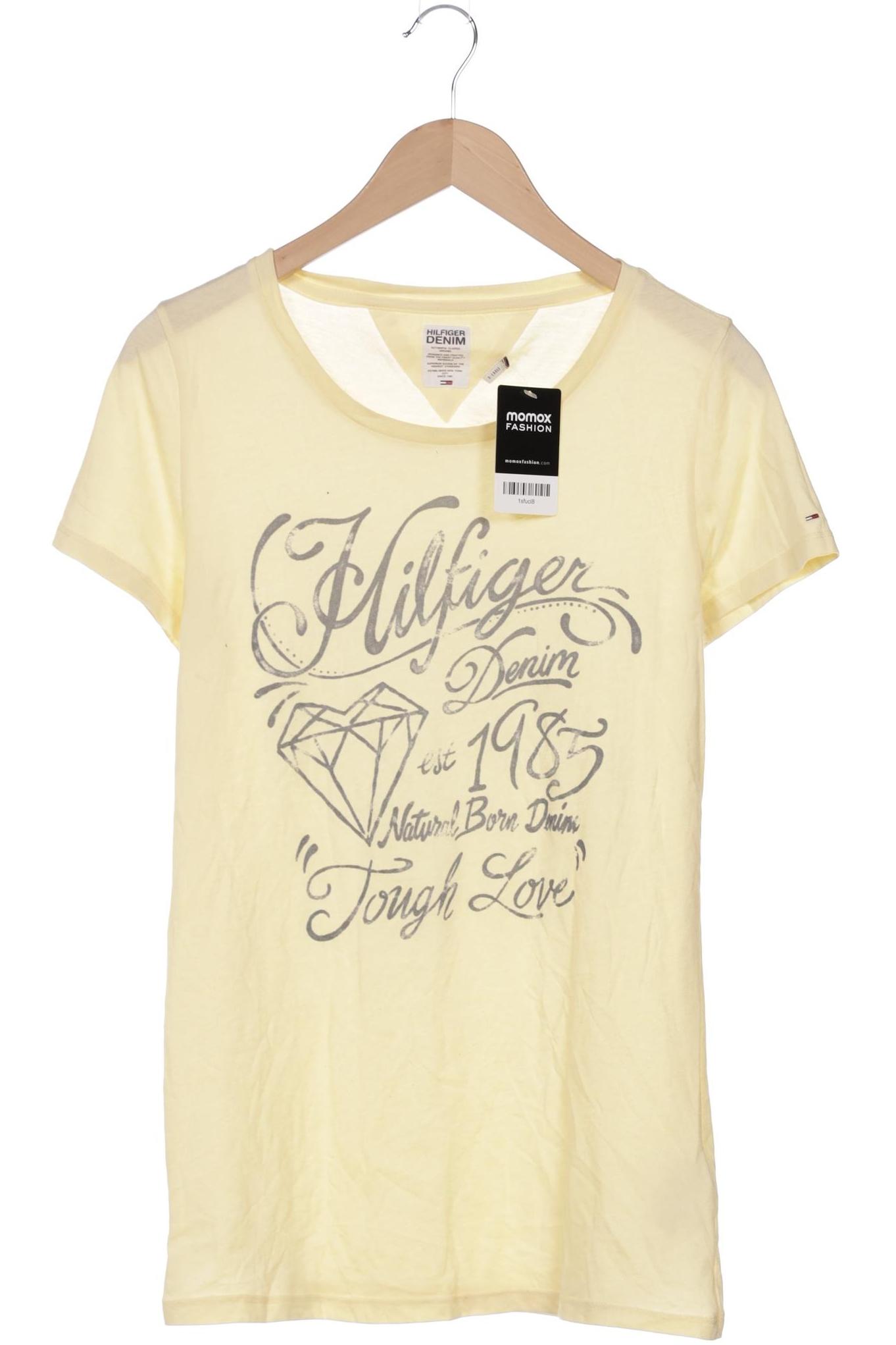 

Hilfiger Denim Damen T-Shirt, gelb, Gr. 44