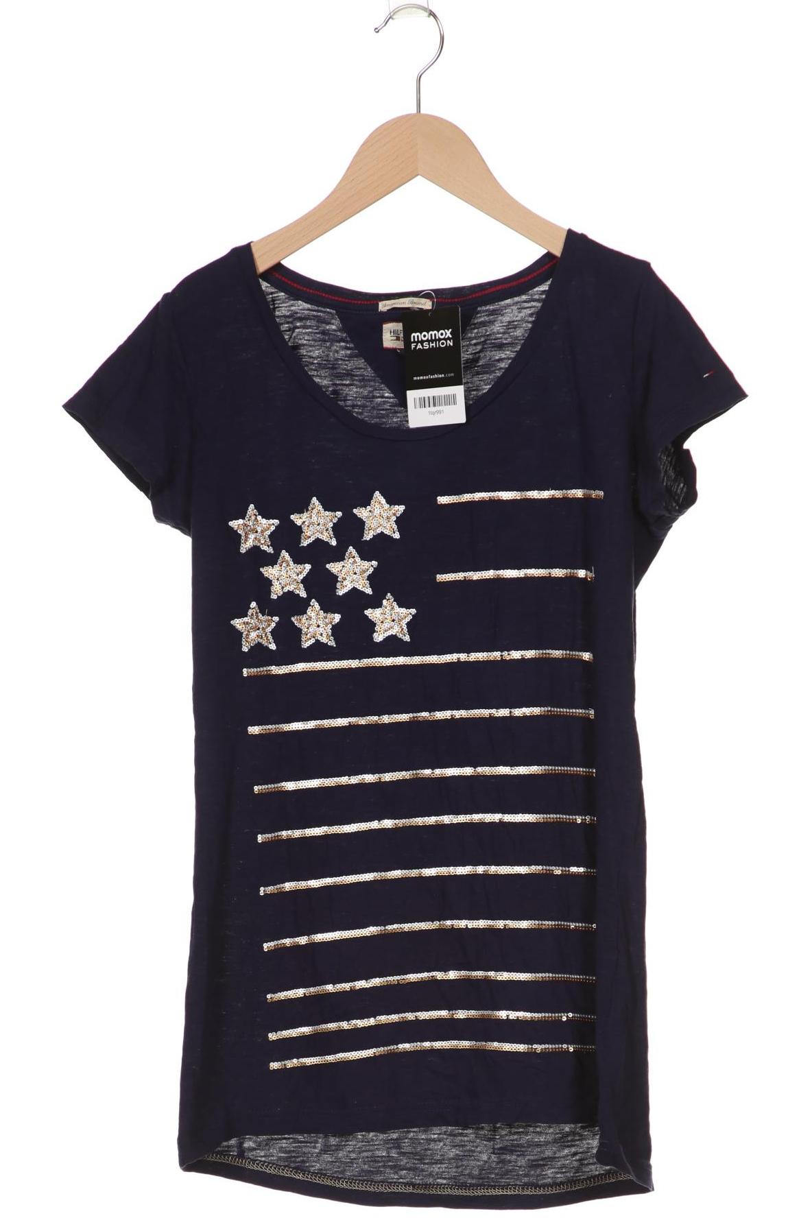 

HILFIGER DENIM Damen T-Shirt, marineblau