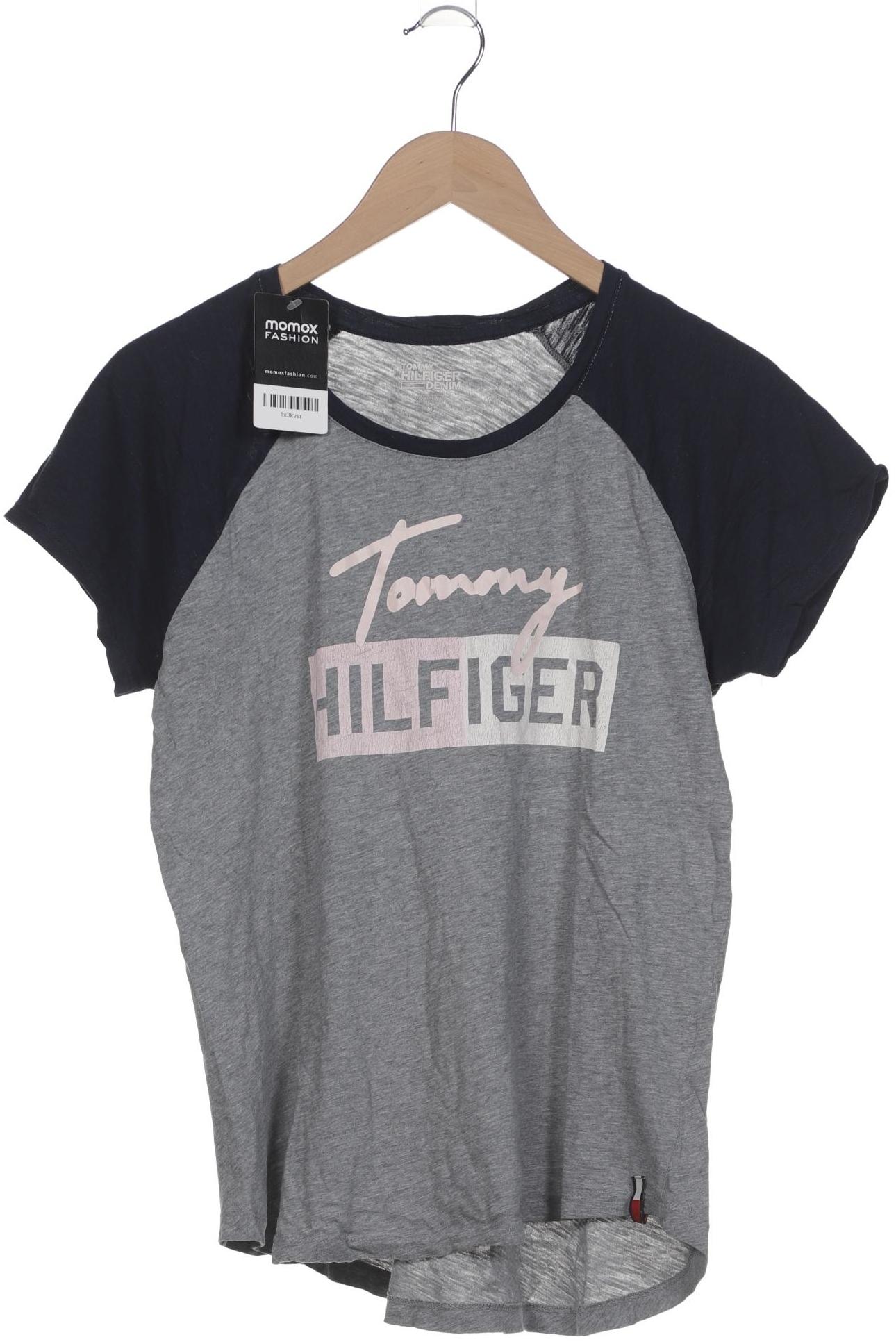 

Hilfiger Denim Damen T-Shirt, grau, Gr. 38