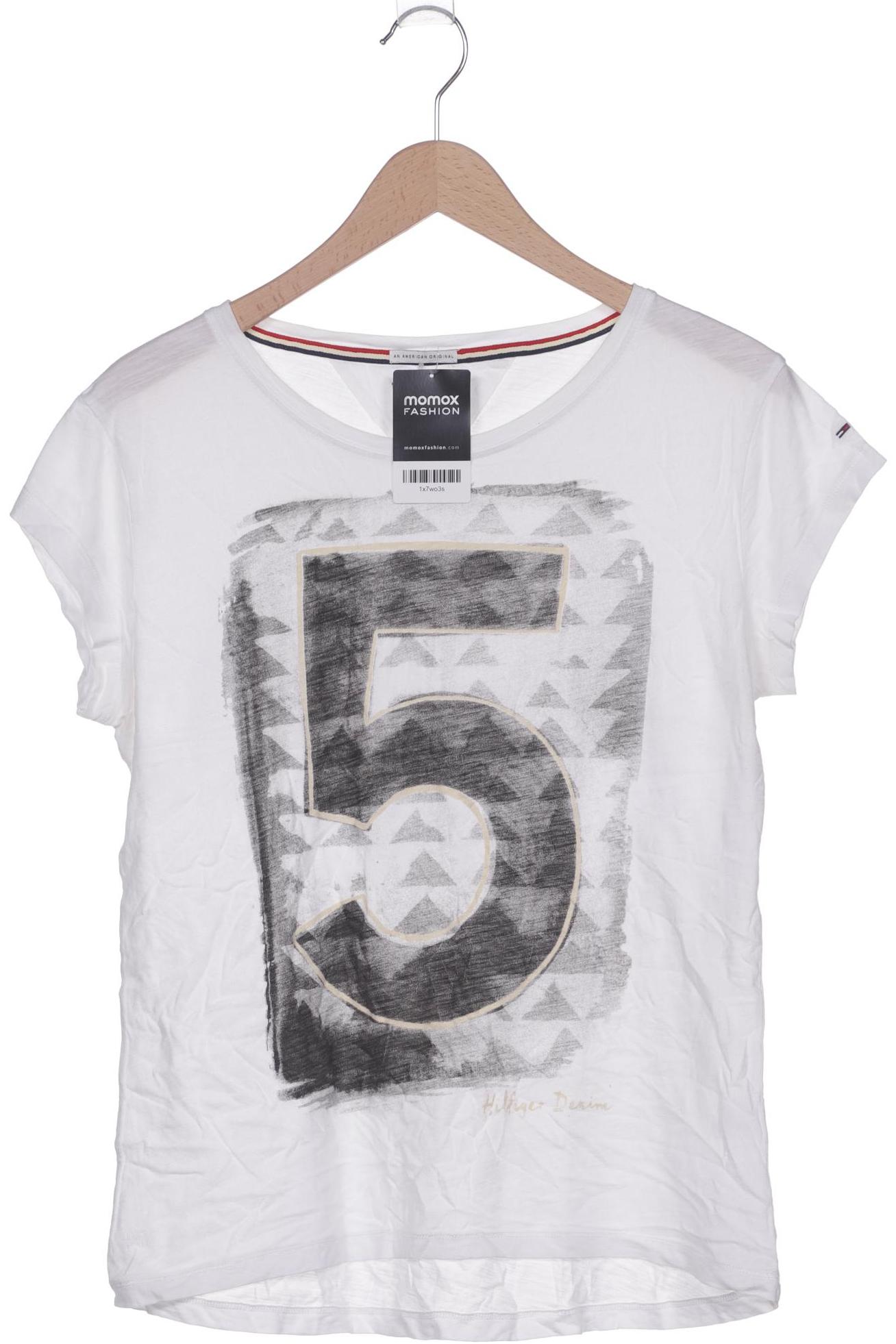 

Hilfiger Denim Damen T-Shirt, weiß, Gr. 38