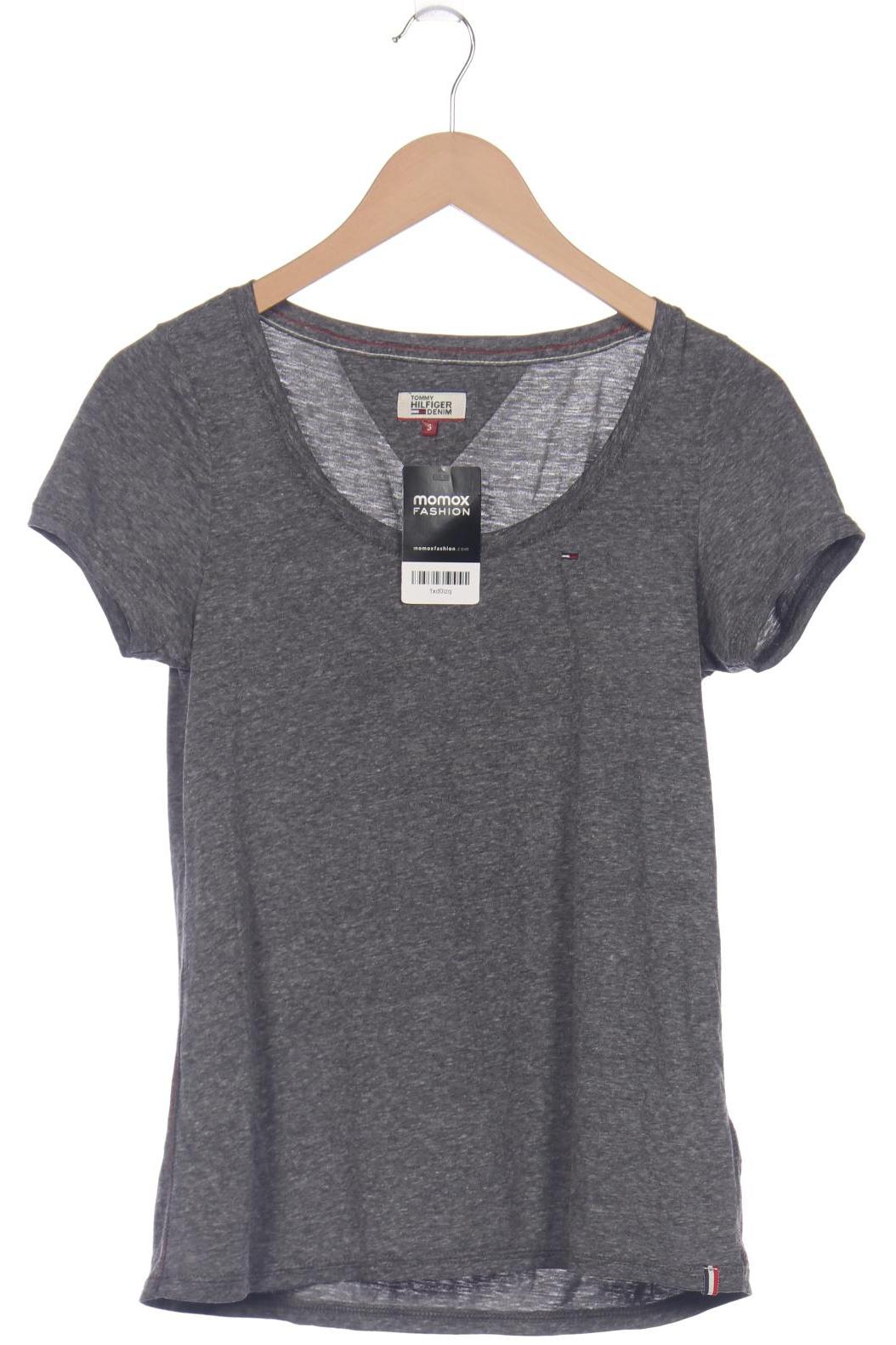 

Hilfiger Denim Damen T-Shirt, grau, Gr. 36