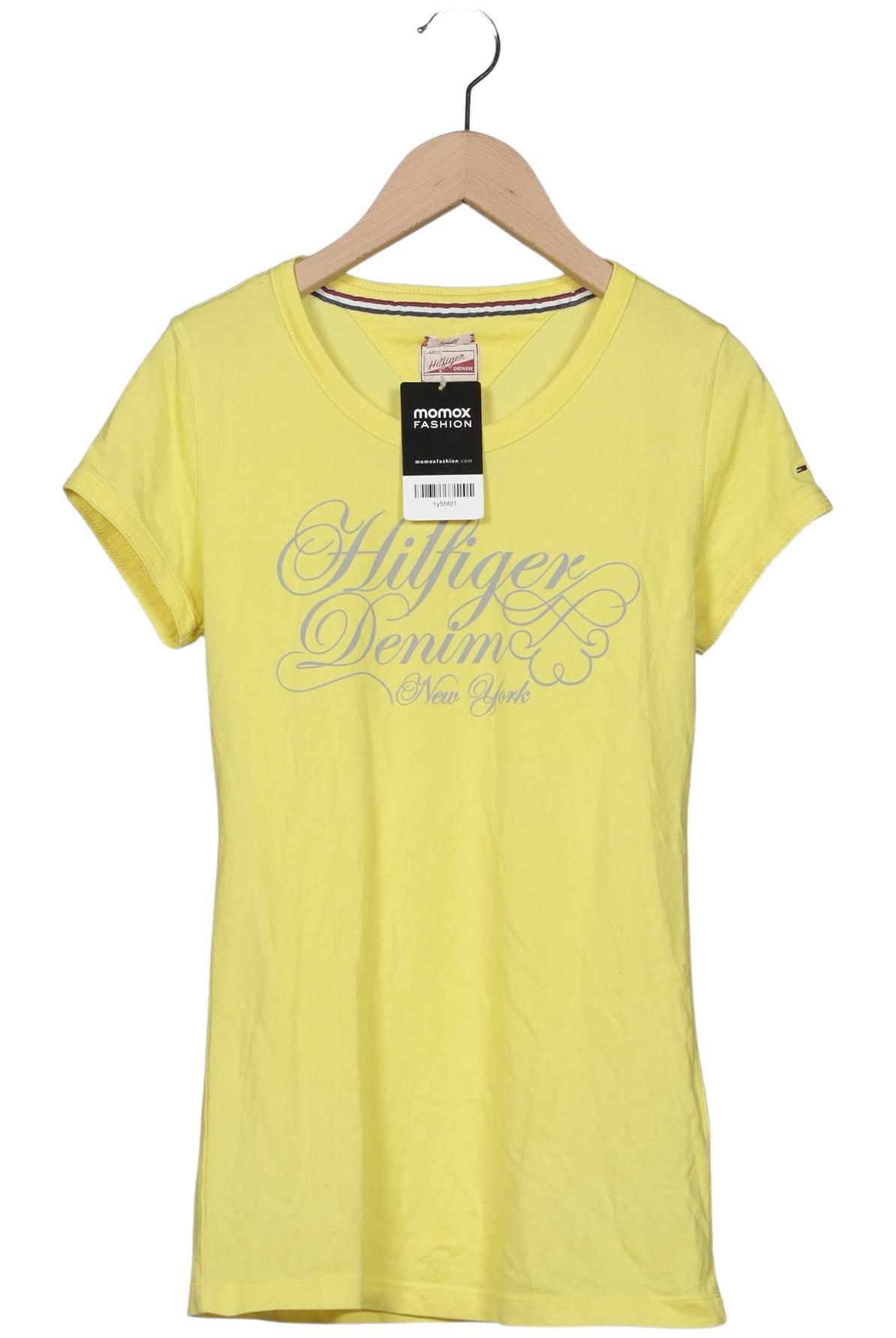 

Hilfiger Denim Damen T-Shirt, gelb, Gr. 36