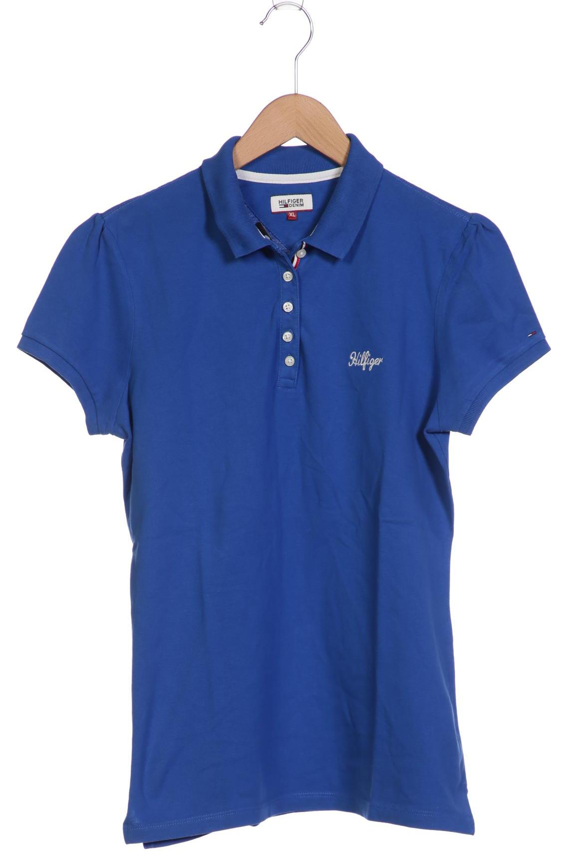 

HILFIGER DENIM Damen Poloshirt, marineblau