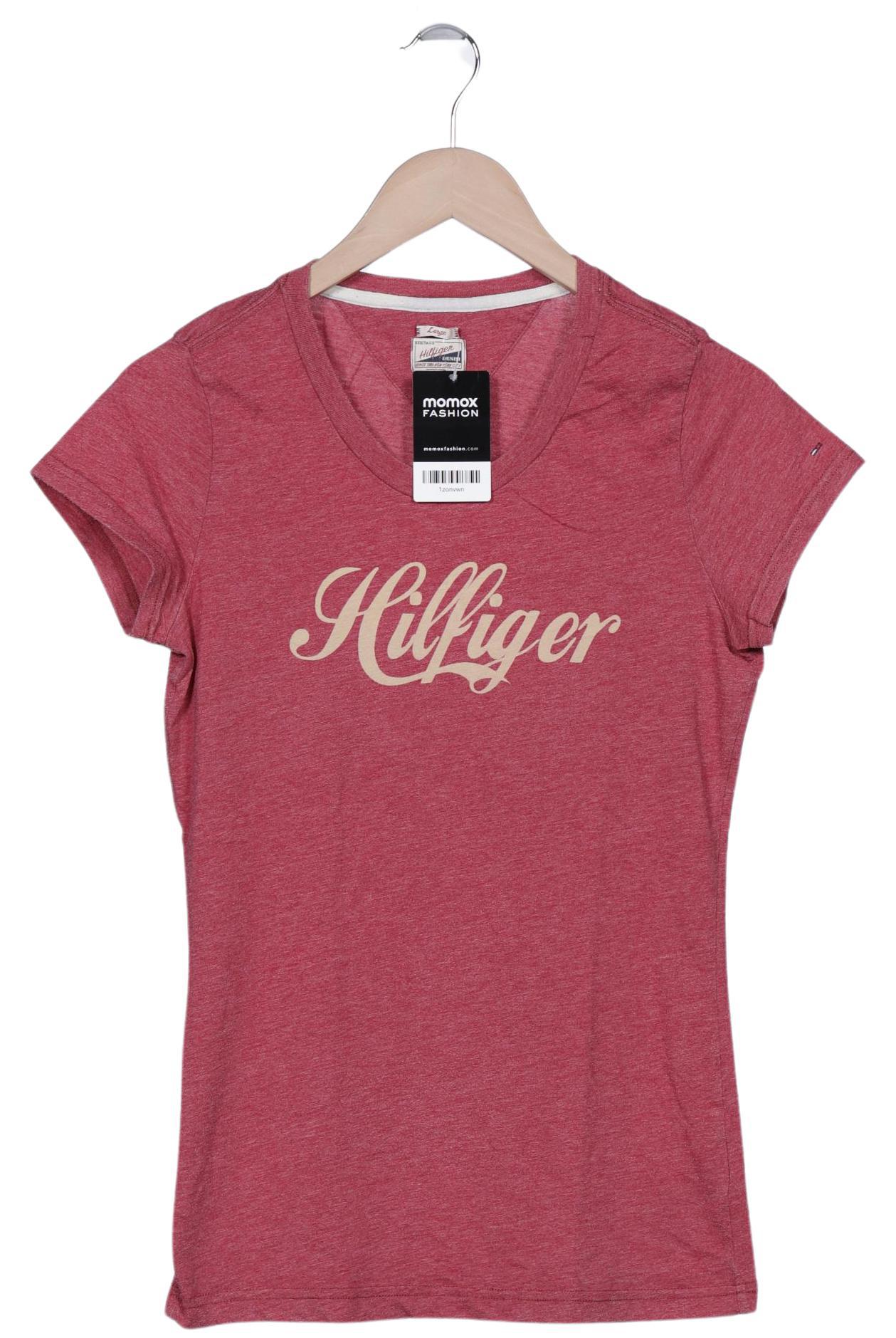 

Hilfiger Denim Damen T-Shirt, bordeaux, Gr. 42