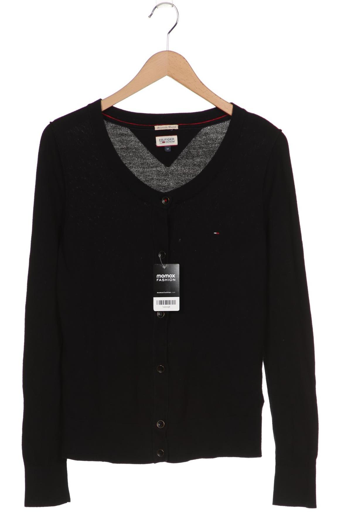 

HILFIGER DENIM Damen Strickjacke, schwarz
