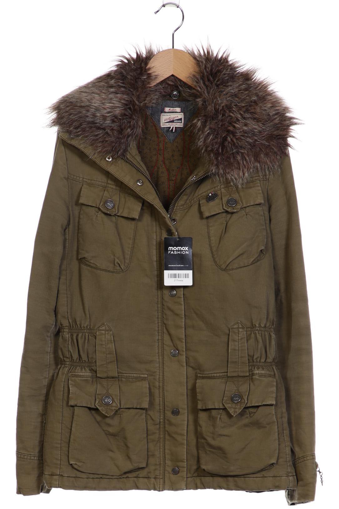

Hilfiger Denim Damen Jacke, grün, Gr. 38