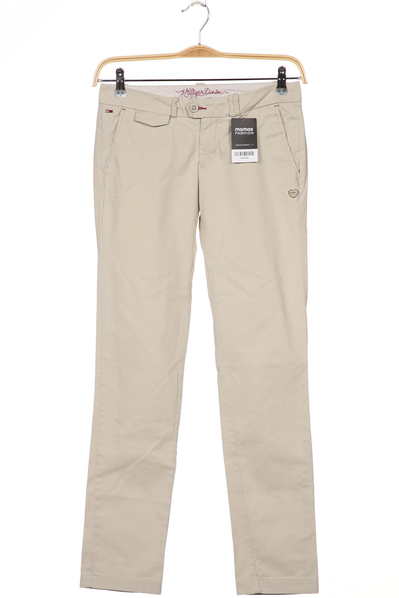 

Hilfiger Denim Damen Stoffhose, cremeweiß, Gr. 28
