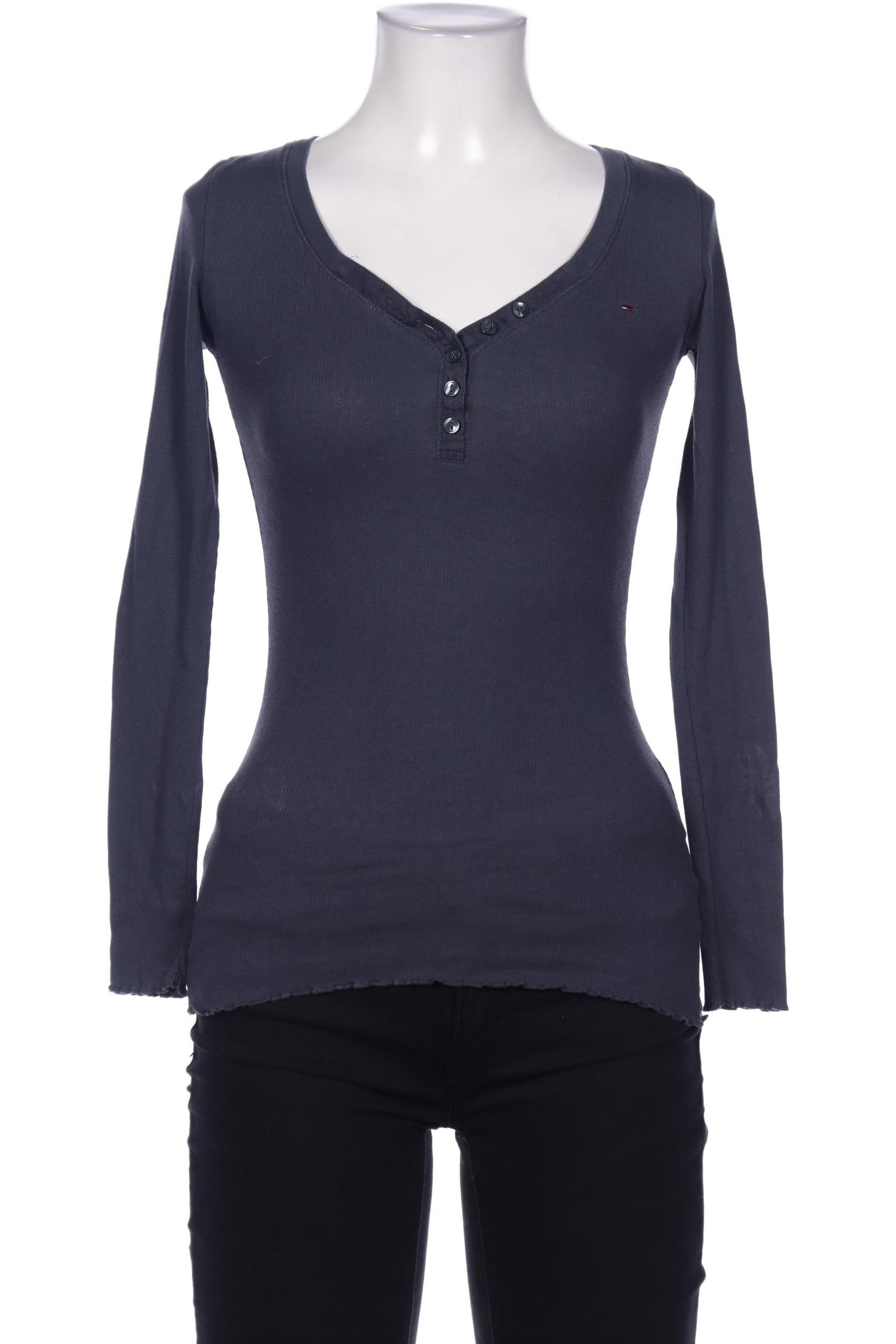 

Hilfiger Denim Damen Langarmshirt, marineblau, Gr. 34