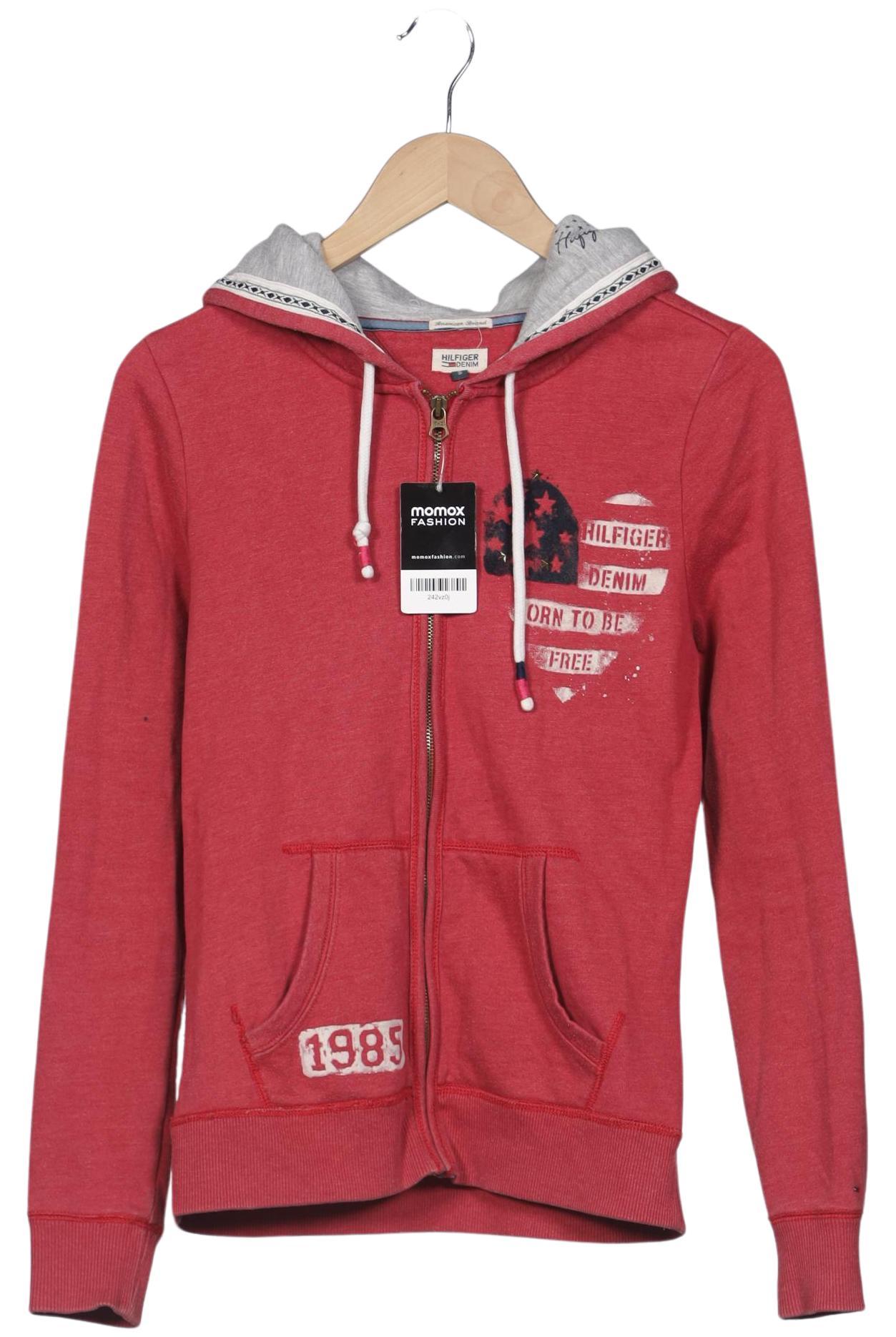 

Hilfiger Denim Damen Kapuzenpullover, rot, Gr. 36