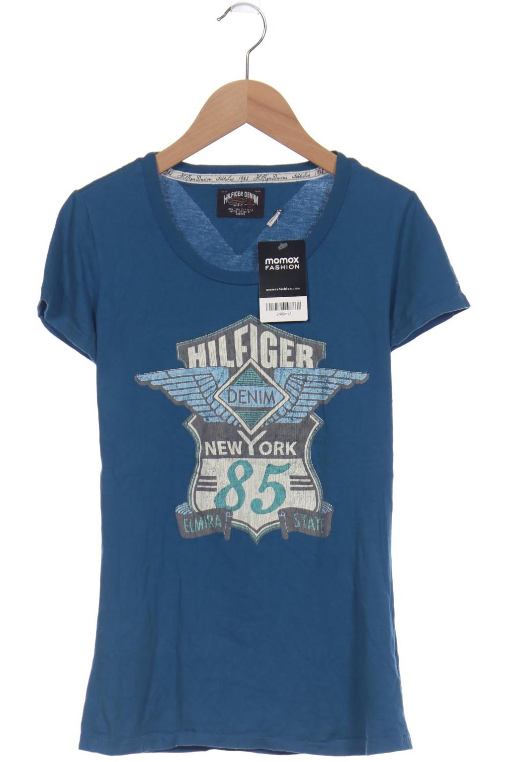 

HILFIGER DENIM Damen T-Shirt, blau