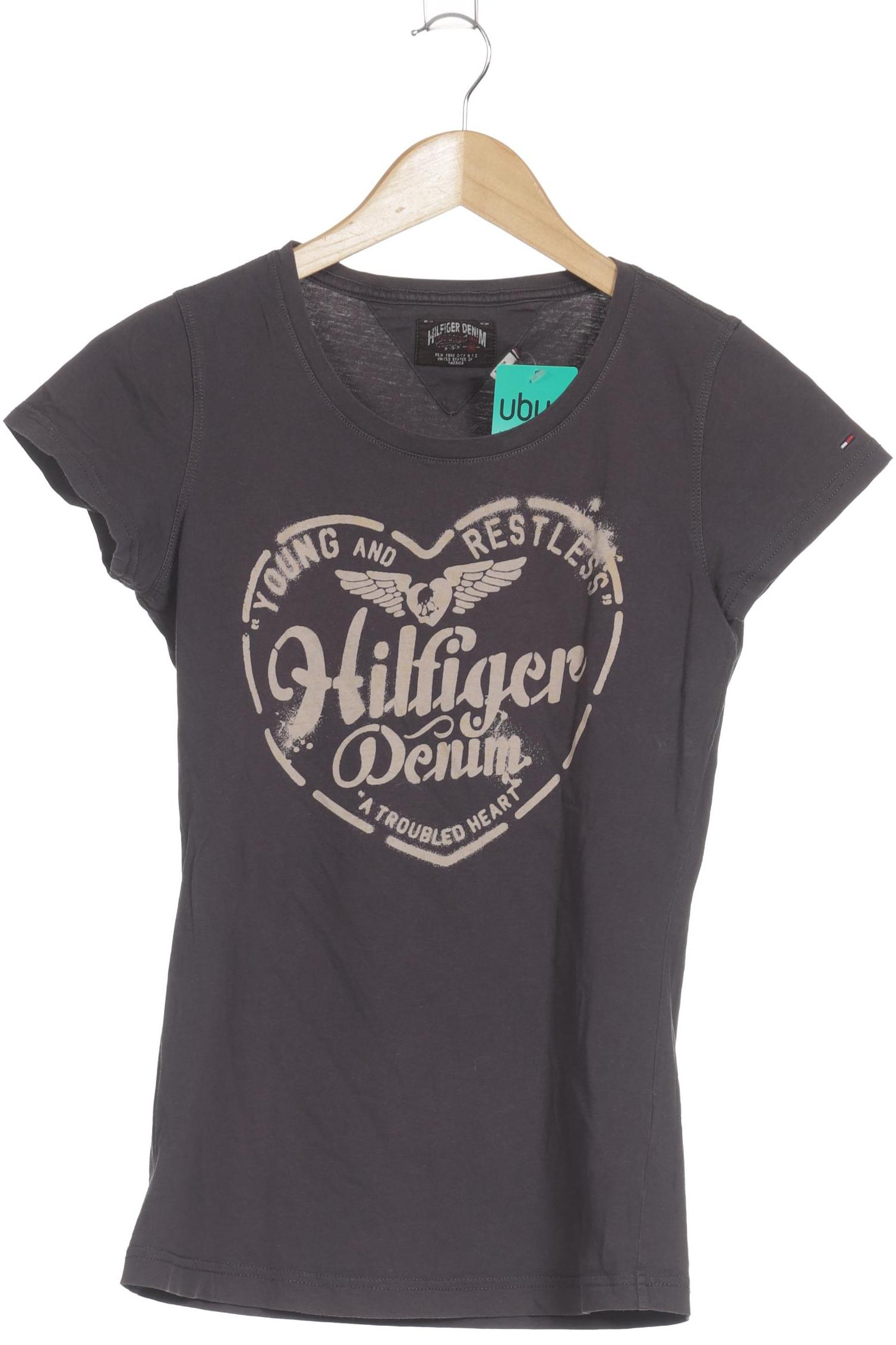 

Hilfiger Denim Damen T-Shirt, grau, Gr. 38