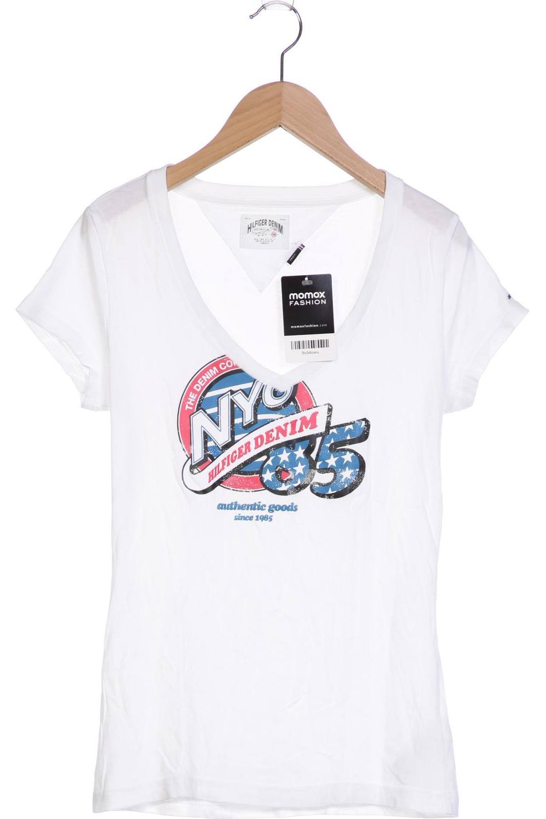 

Hilfiger Denim Damen T-Shirt, weiß, Gr. 36