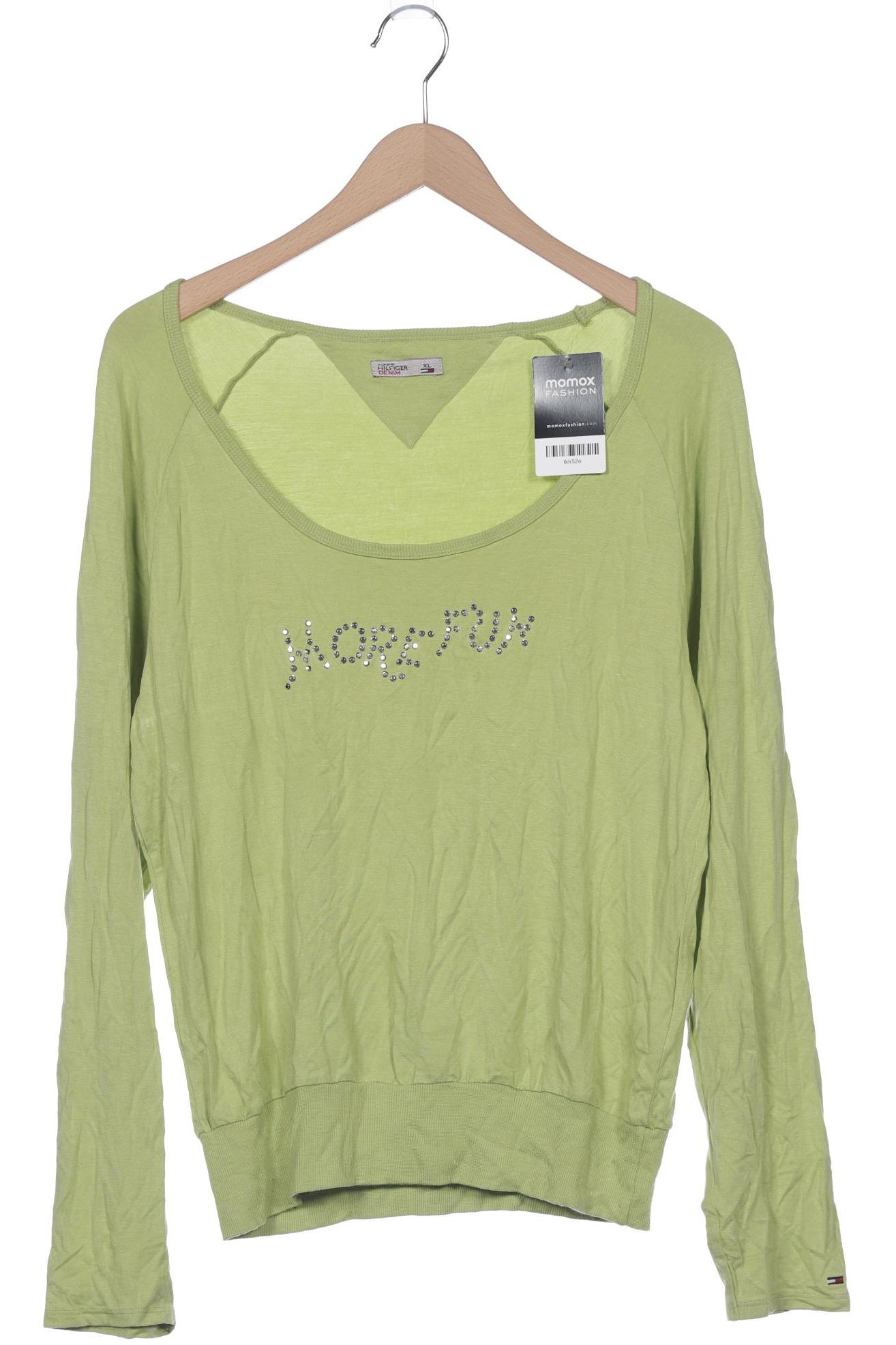 

Hilfiger Denim Damen Langarmshirt, hellgrün, Gr. 44