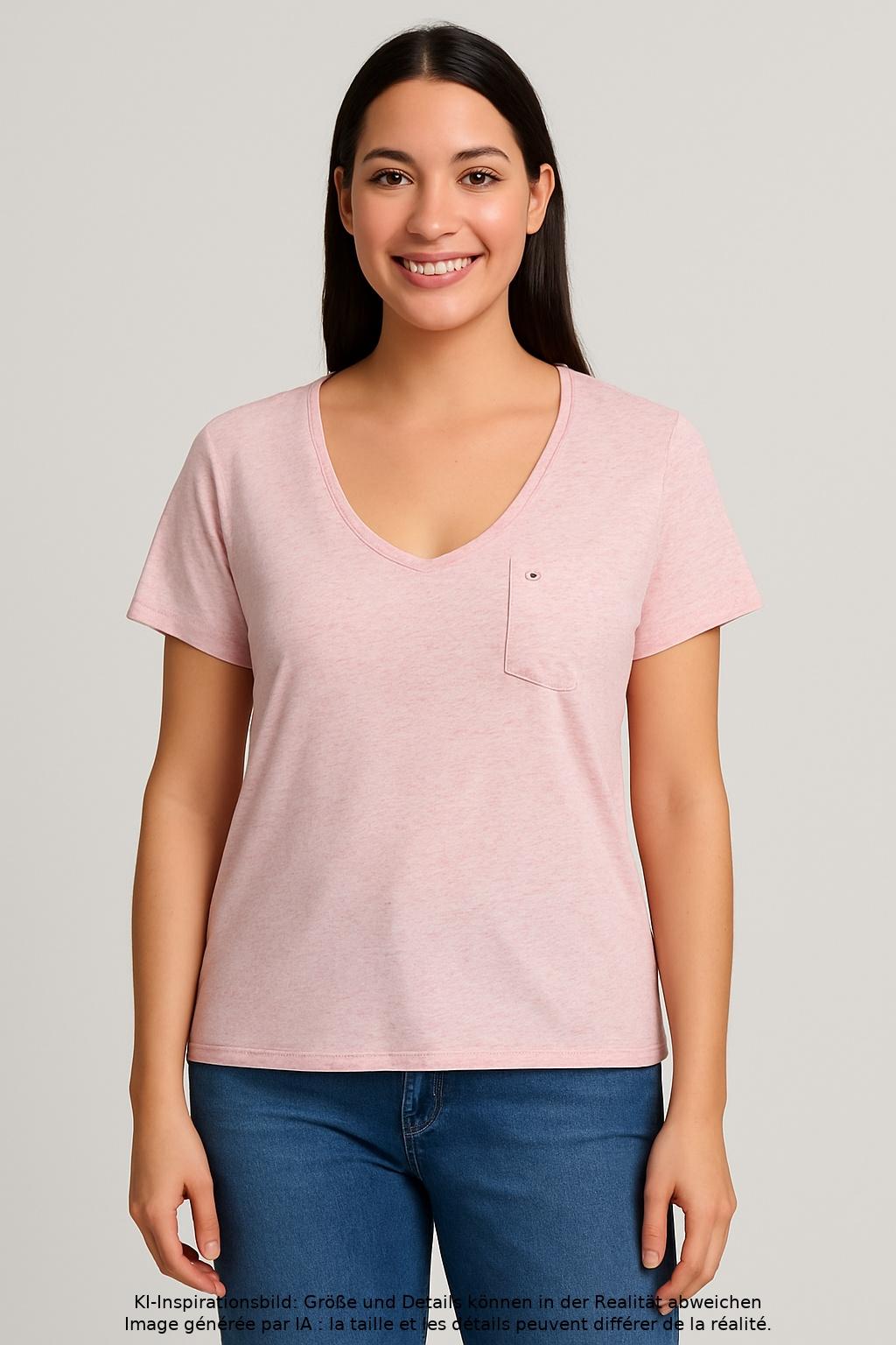

Hilfiger Denim Damen T-Shirt, pink, Gr. 42