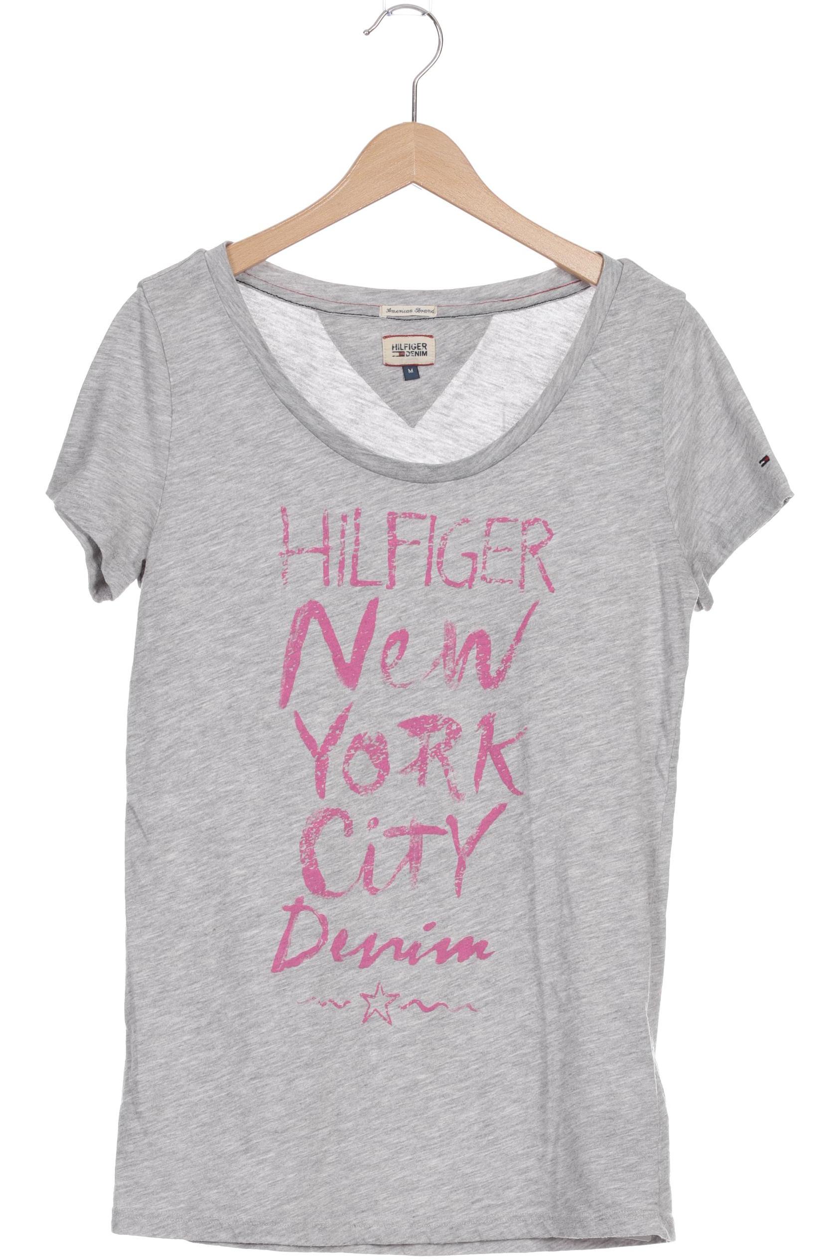 

Hilfiger Denim Damen T-Shirt, grau, Gr. 38