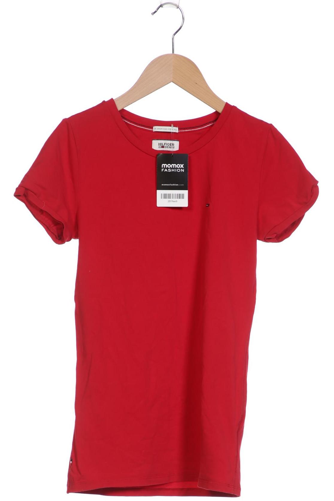 

Hilfiger Denim Damen T-Shirt, rot, Gr. 36