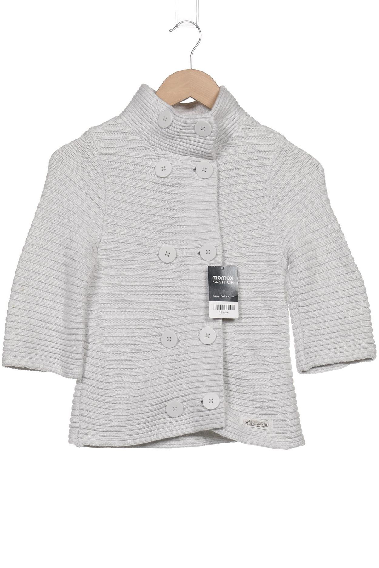 

Hilfiger Denim Damen Strickjacke, grau, Gr. 36