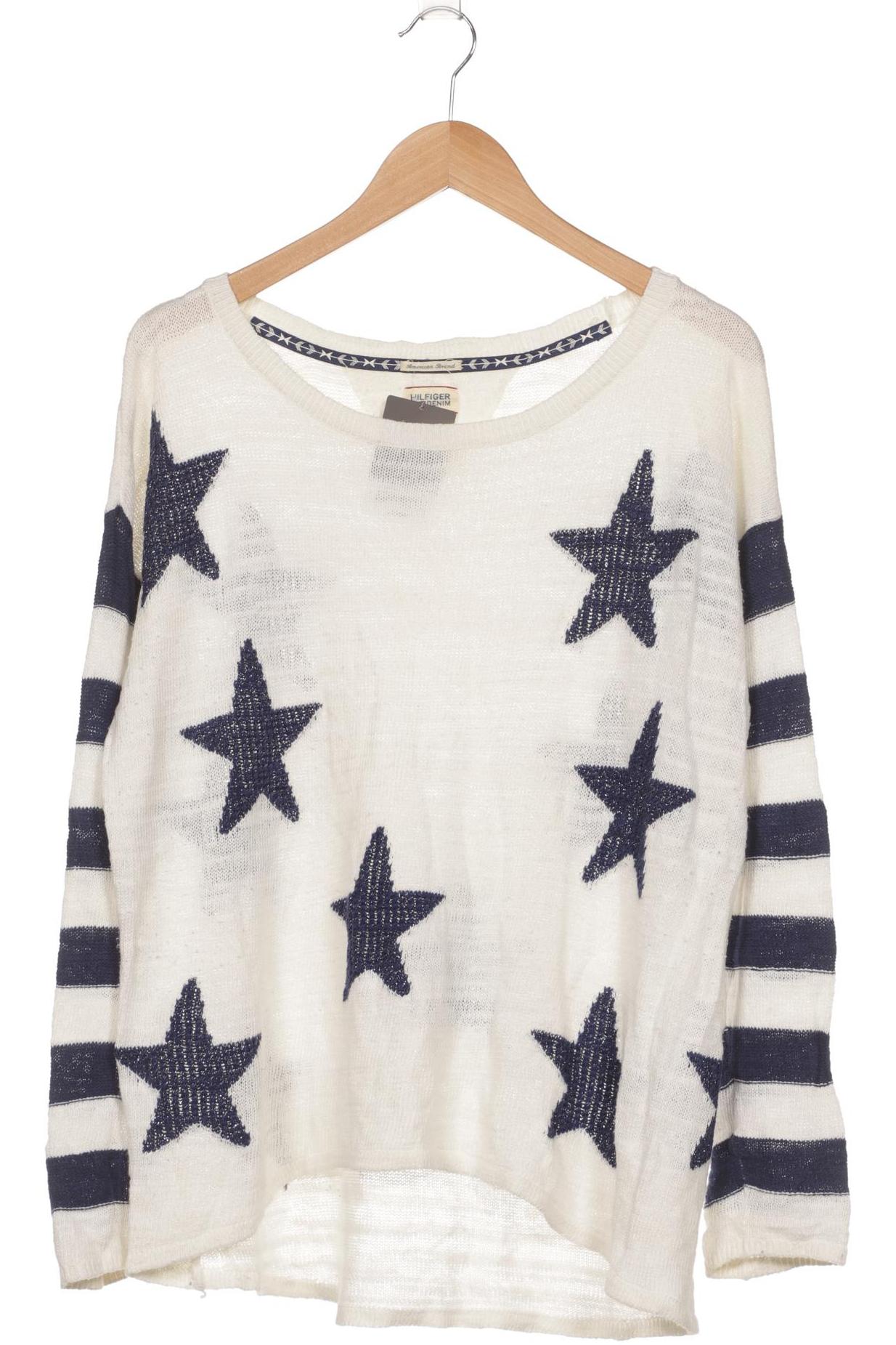 

Hilfiger Denim Damen Pullover, weiß, Gr. 42