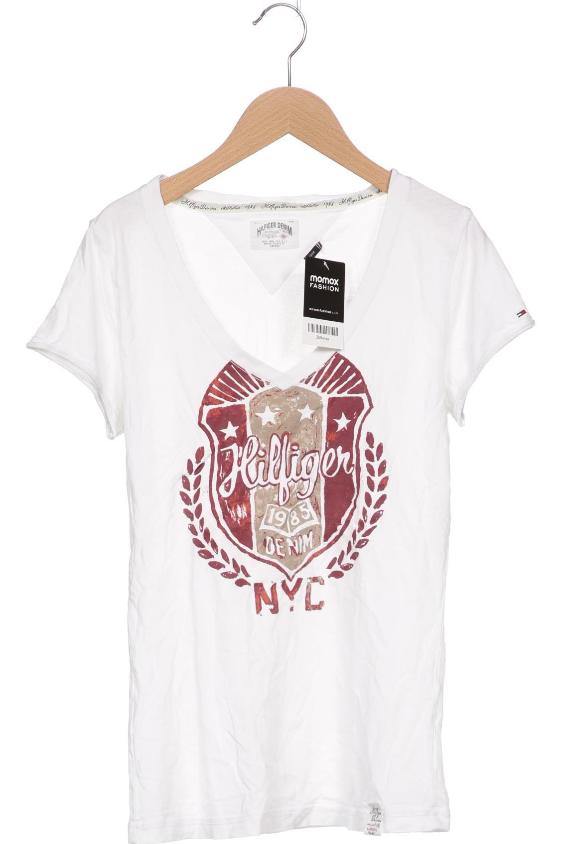 

Hilfiger Denim Damen T-Shirt, weiß, Gr. 38