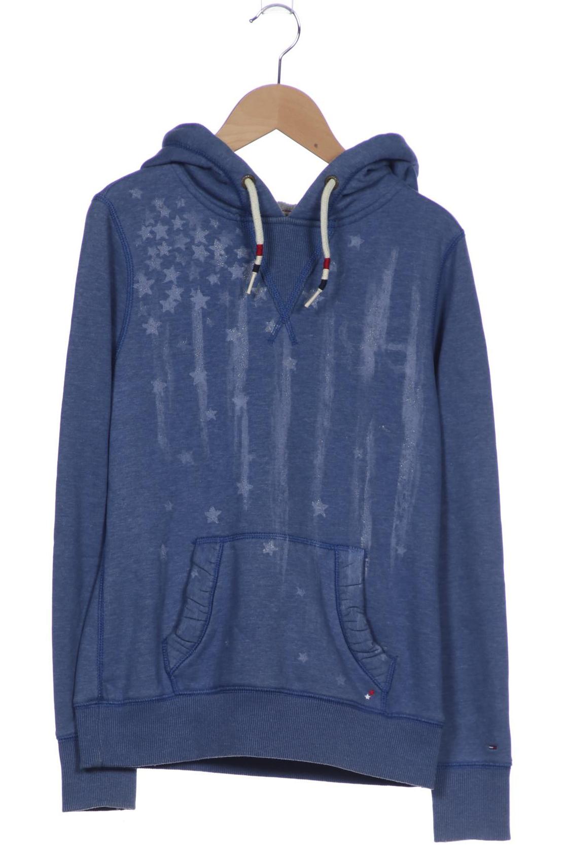 

Hilfiger Denim Damen Kapuzenpullover, blau, Gr. 34