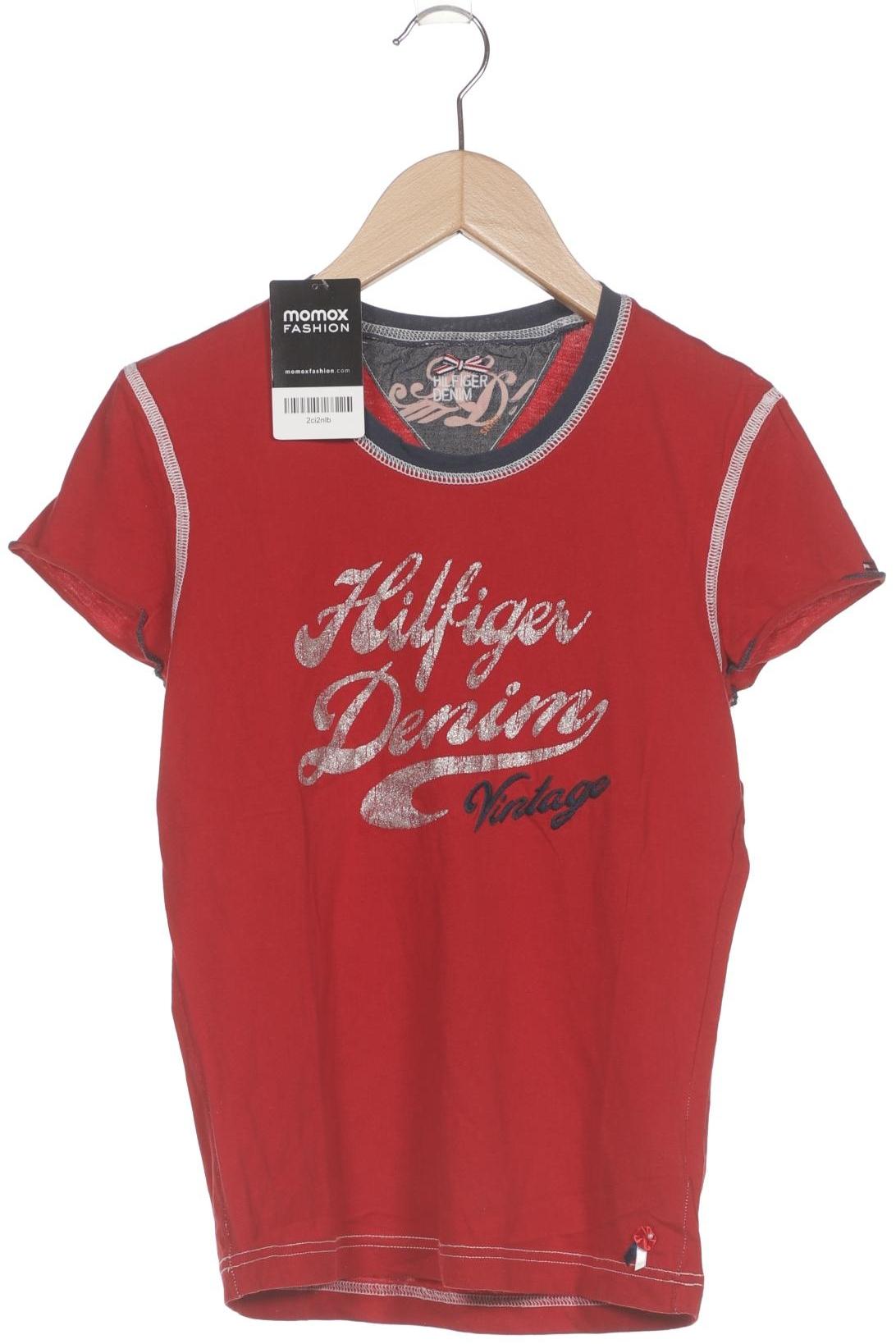 

Hilfiger Denim Damen T-Shirt, rot, Gr. 36