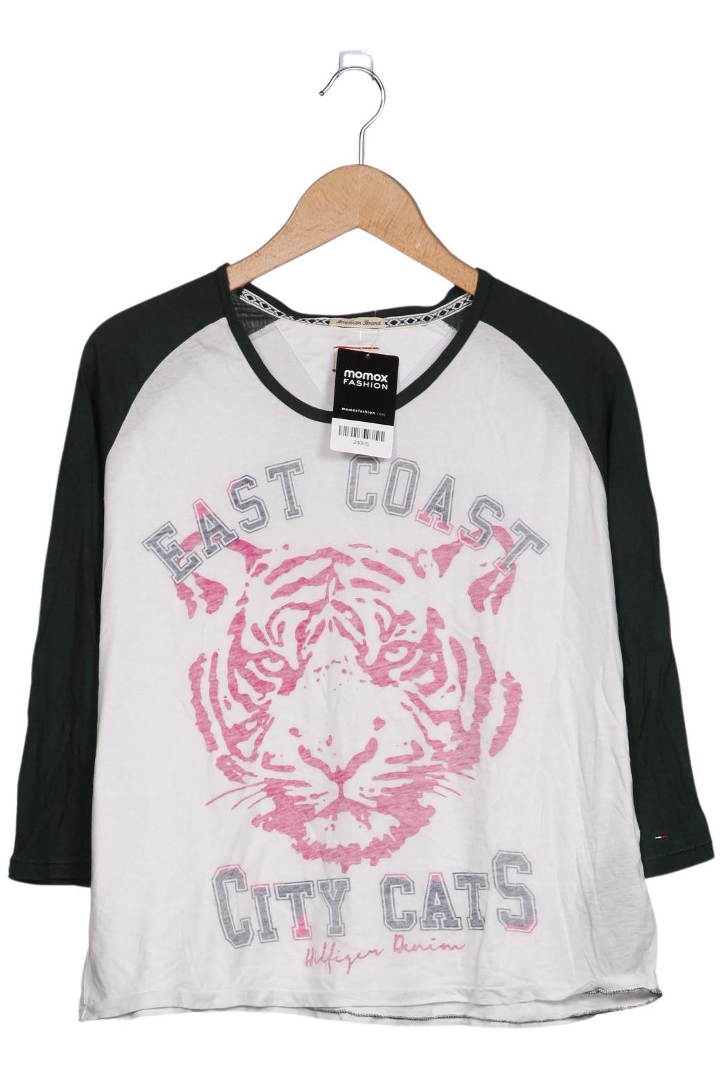 

Hilfiger Denim Damen Langarmshirt, mehrfarbig, Gr. 34