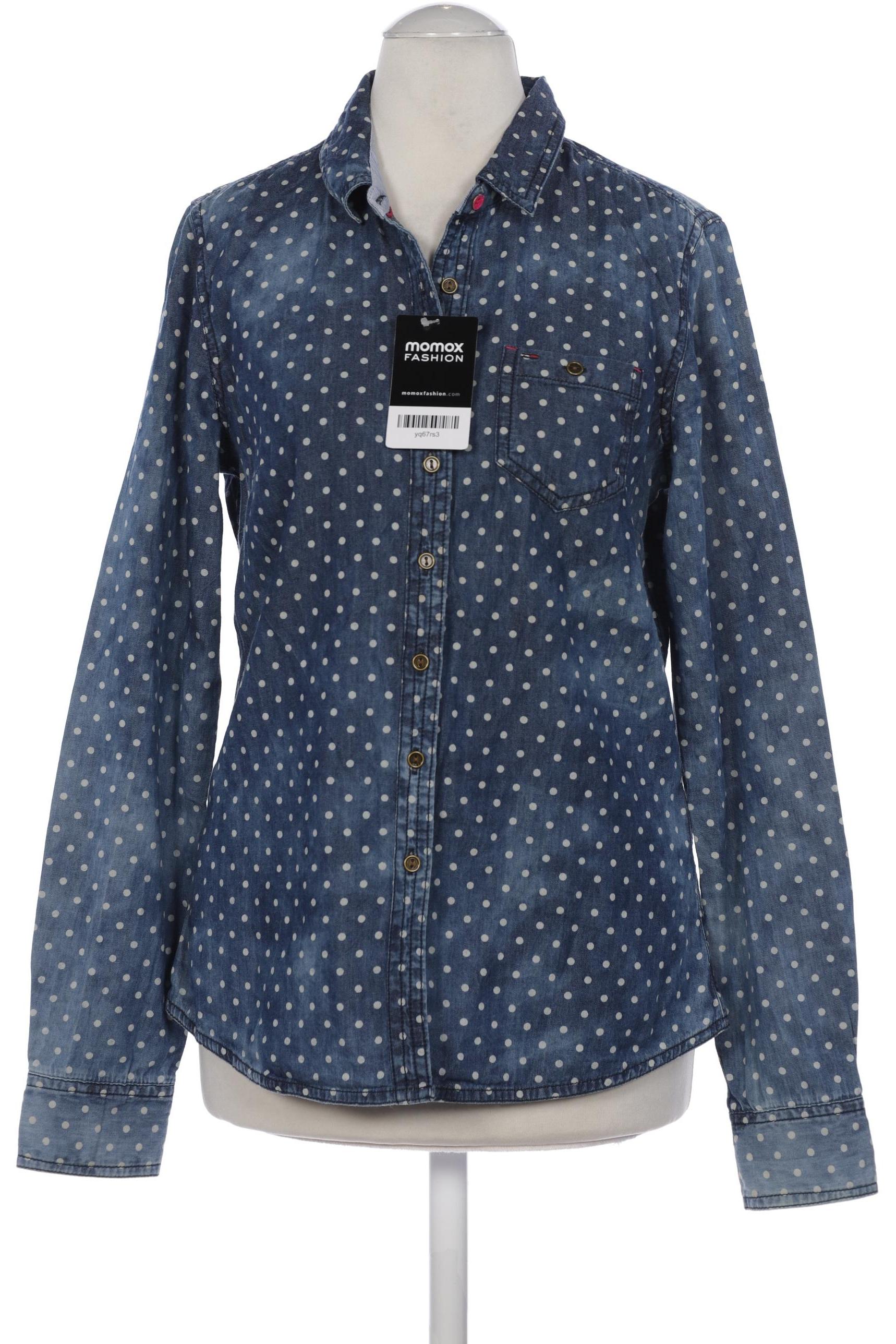 

Hilfiger Denim Damen Bluse, blau, Gr. 36