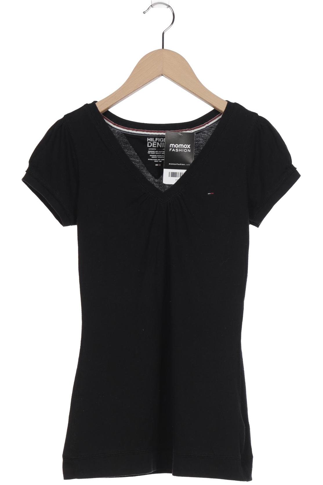 

Hilfiger Denim Damen T-Shirt, schwarz, Gr. 34
